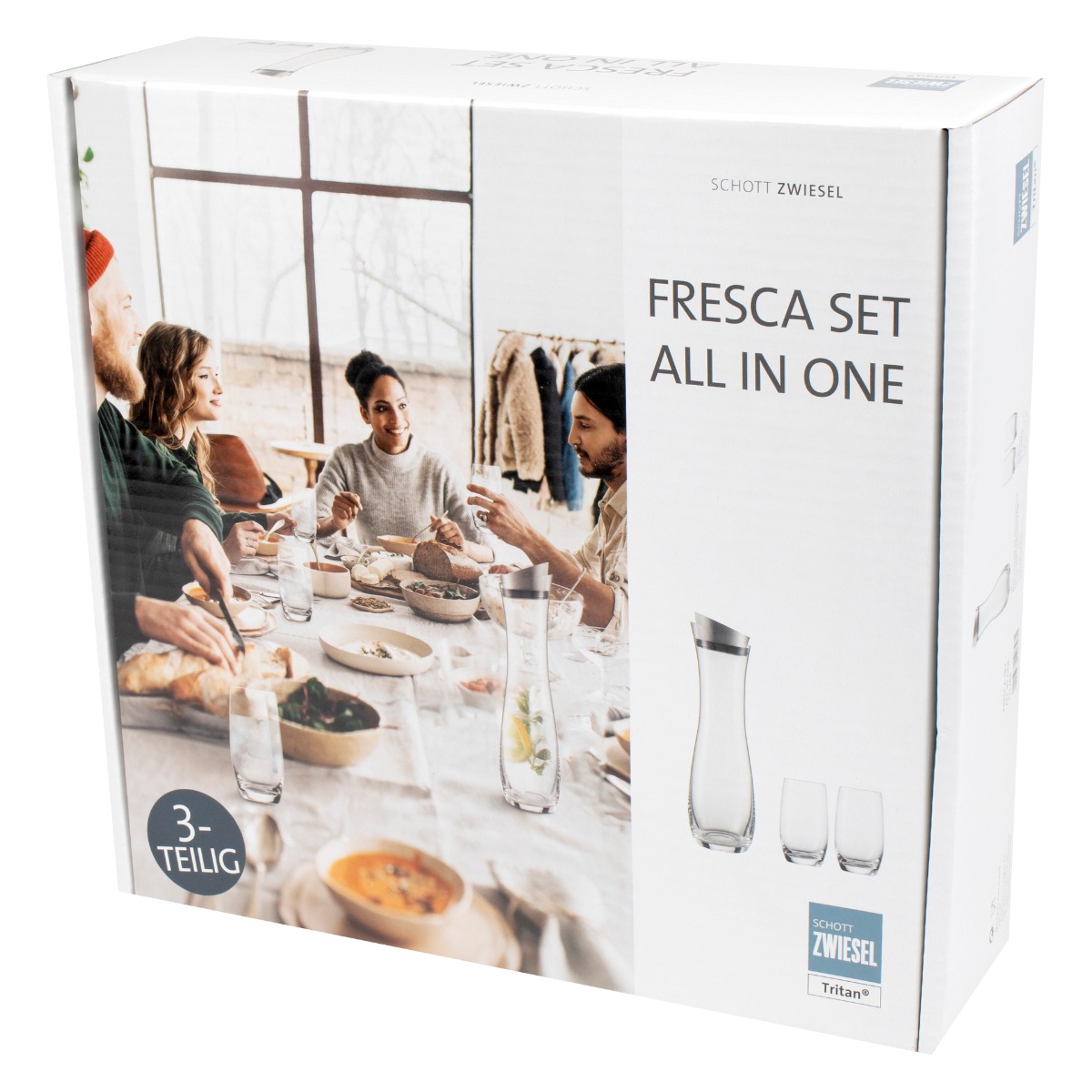 Zwiesel Glas – Sada karafy a 2 sklenic FRESCA SET ALL IN ONE | SH-121284