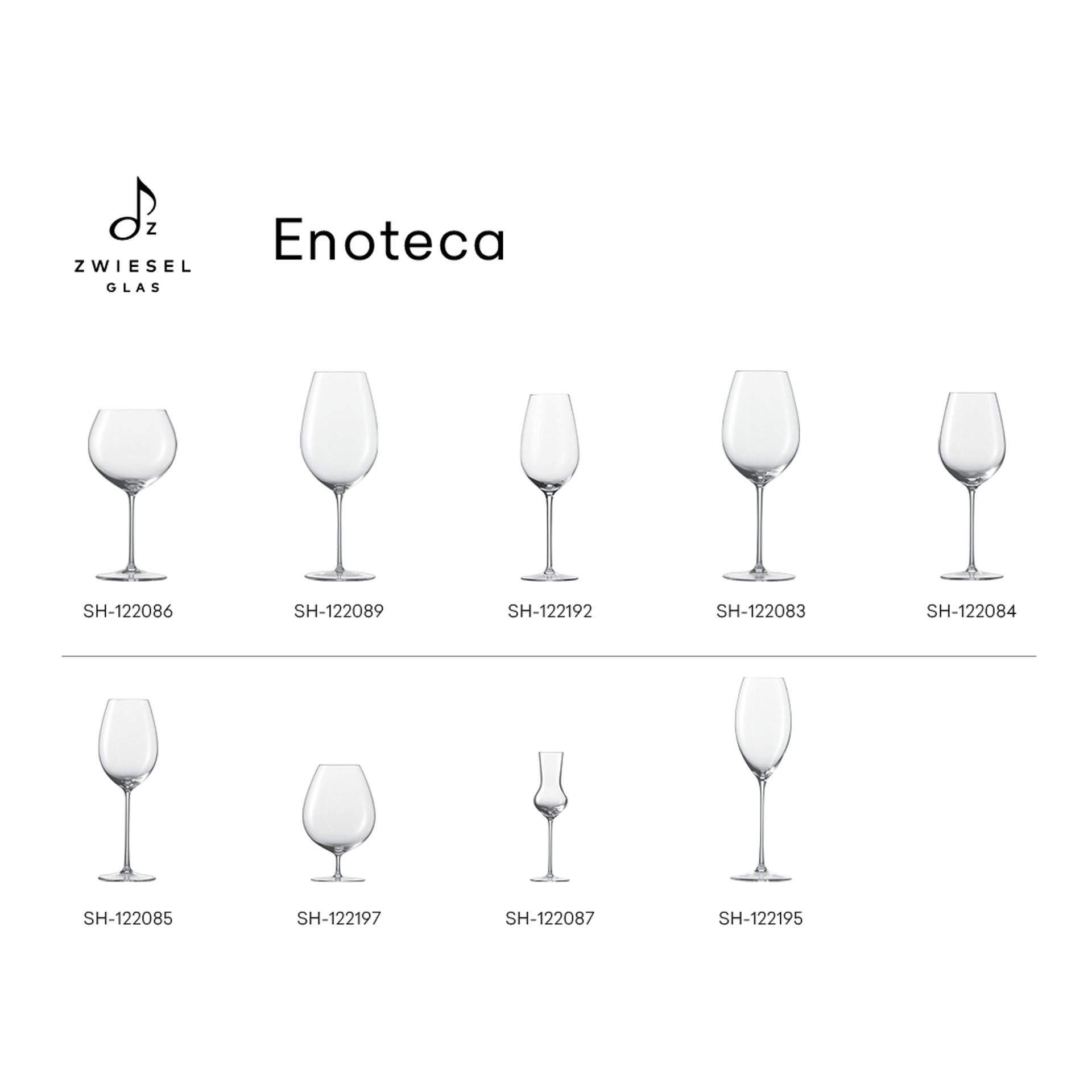 Zwiesel Handmade – Sklenice na víno Rioja 689 ml, sada 2 ks ENOTECA | SH-122083