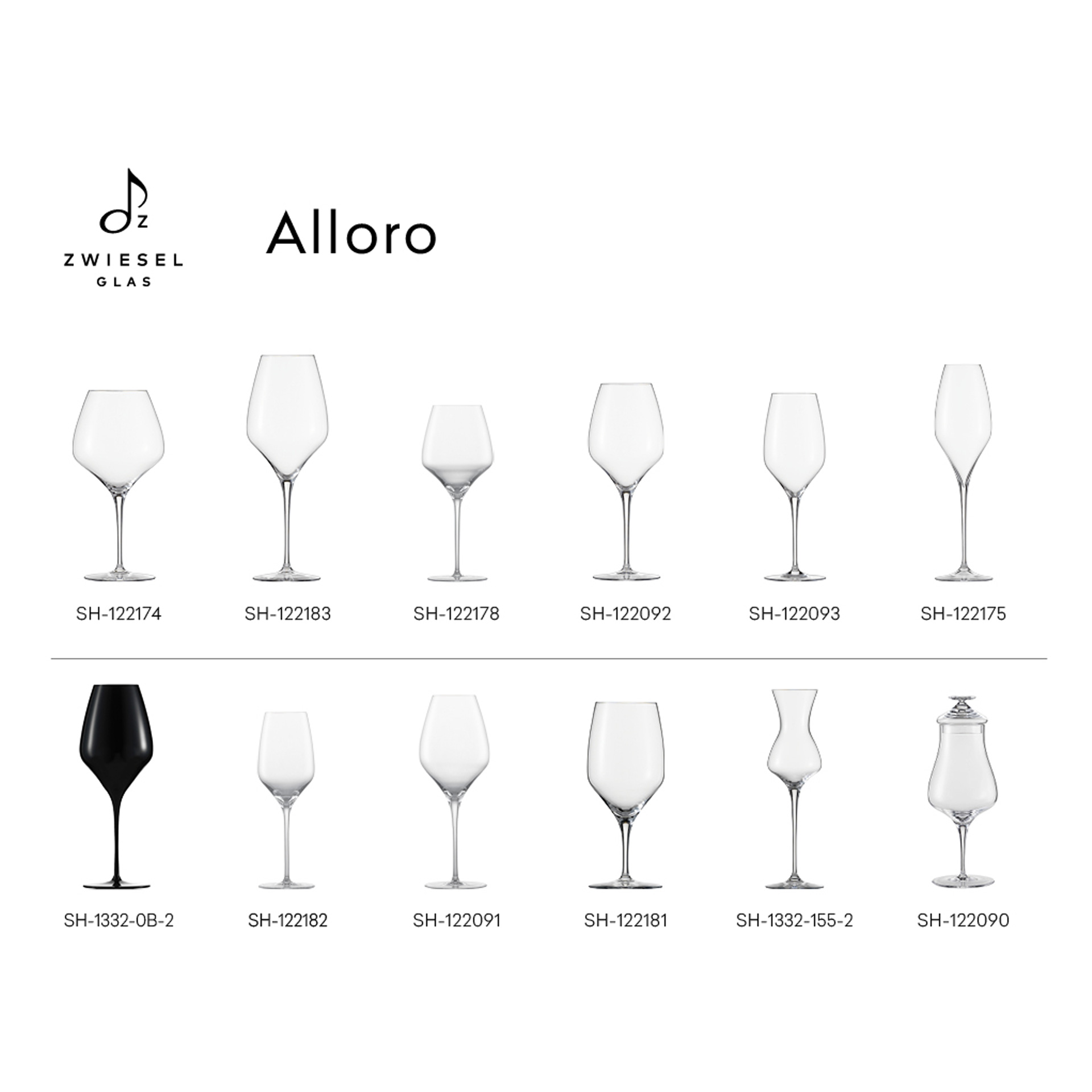Zwiesel Handmade – Sklenice Burgund 955 ml, sada 2 ks ALLORO | SH-122174