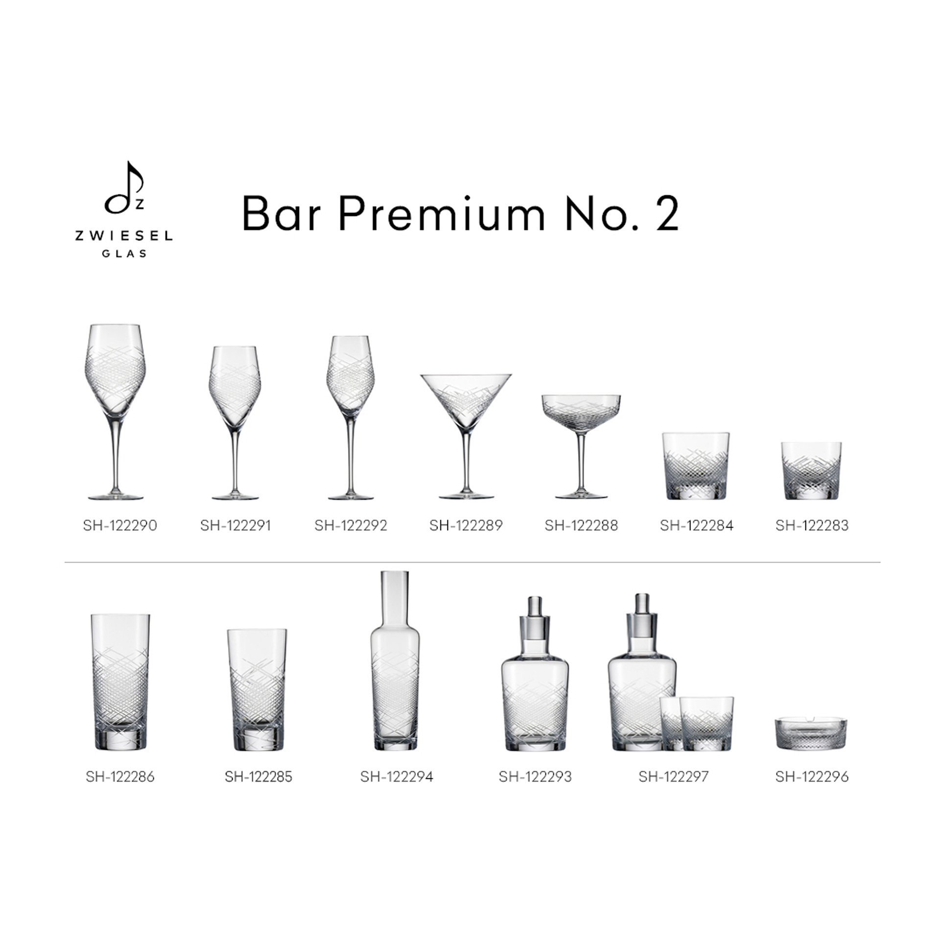 Zwiesel Handmade – Sklenice na martini 294 ml, sada 2 ks BAR PREMIUM NO. 2 | SH-122289