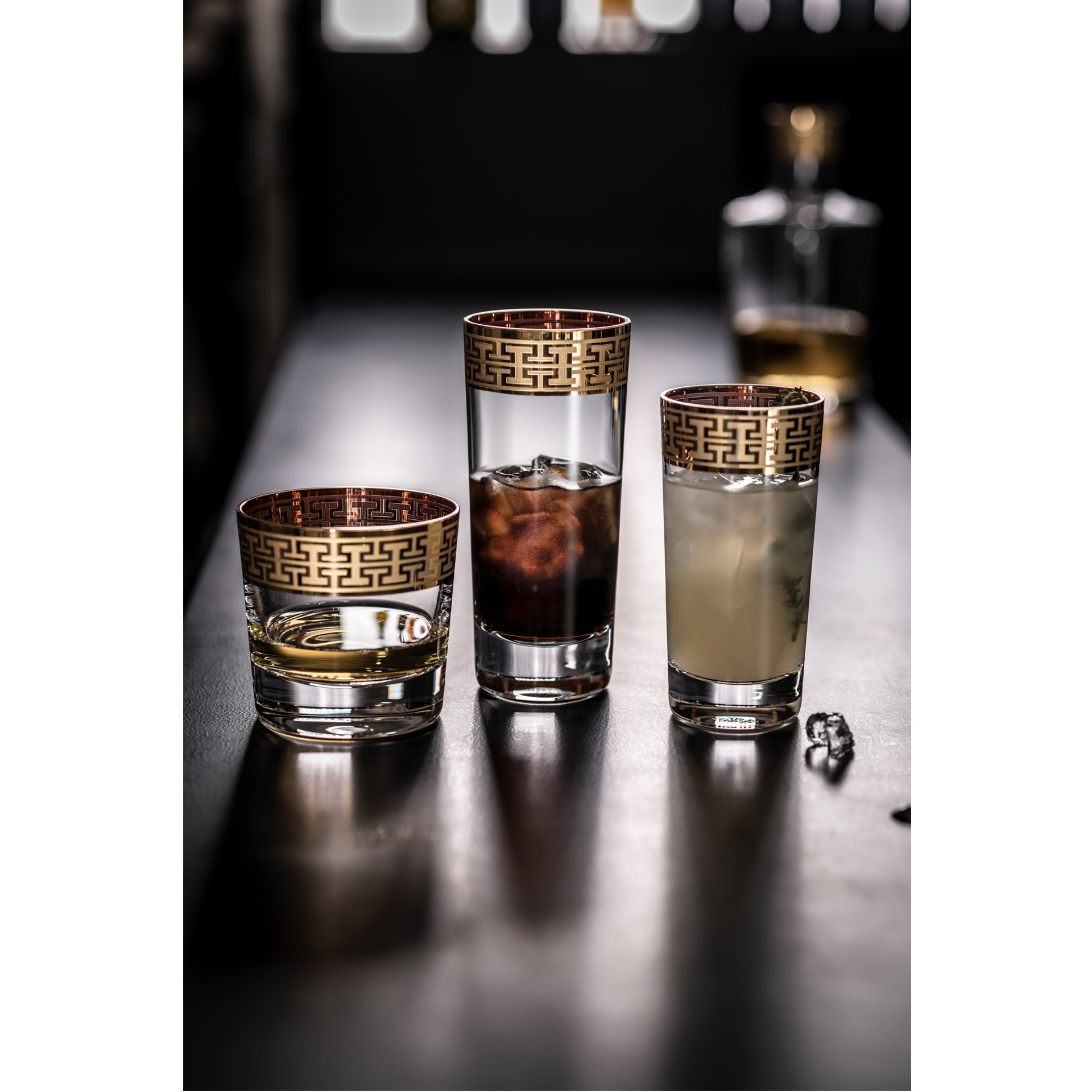 Zwiesel 1872 – Sada na whisky HOMMAGE GOLD CLASSIC | SH-1372-05L-SET
