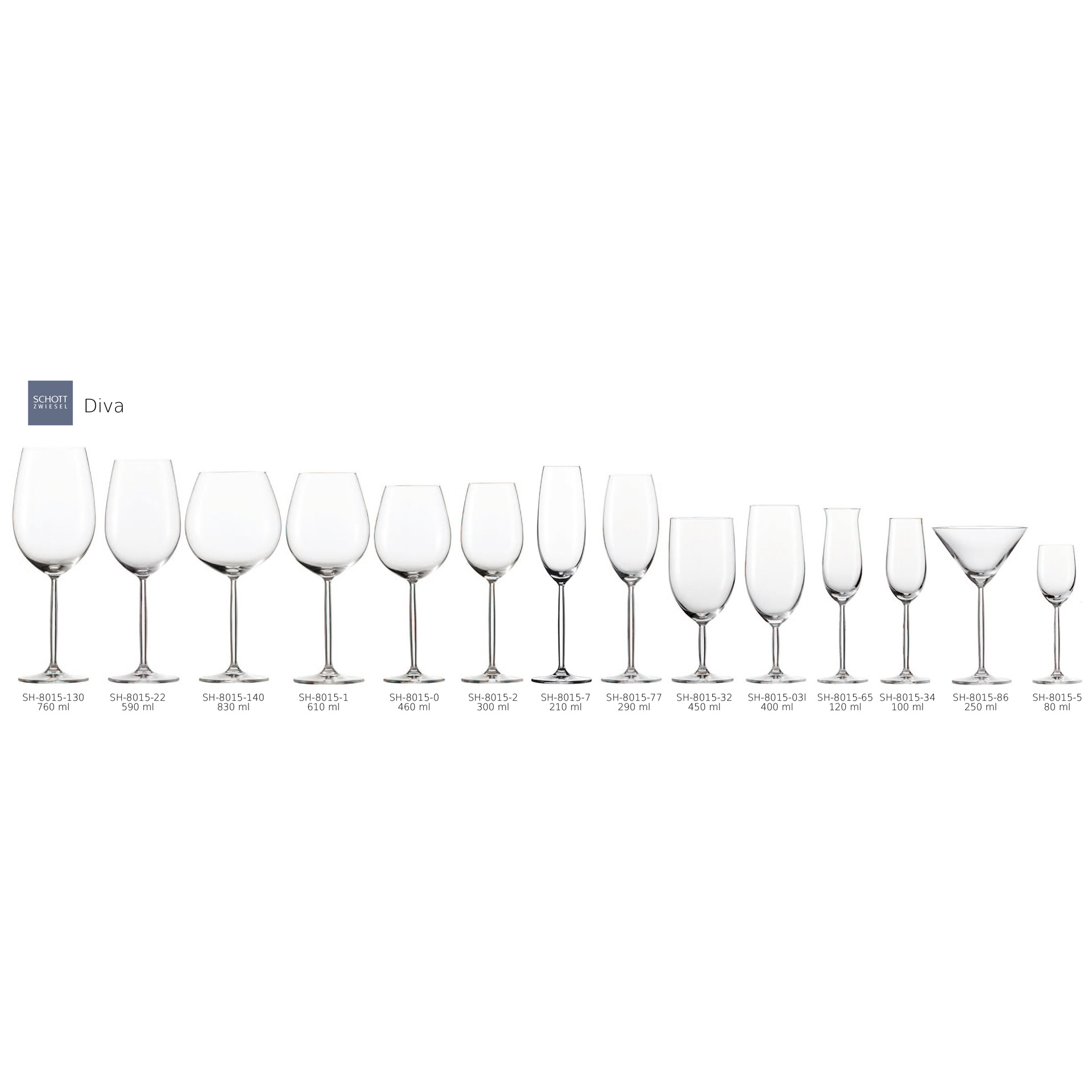 Zwiesel Glas – Sklenice Burgund 480 ml DIVA | SH-8015-0-6