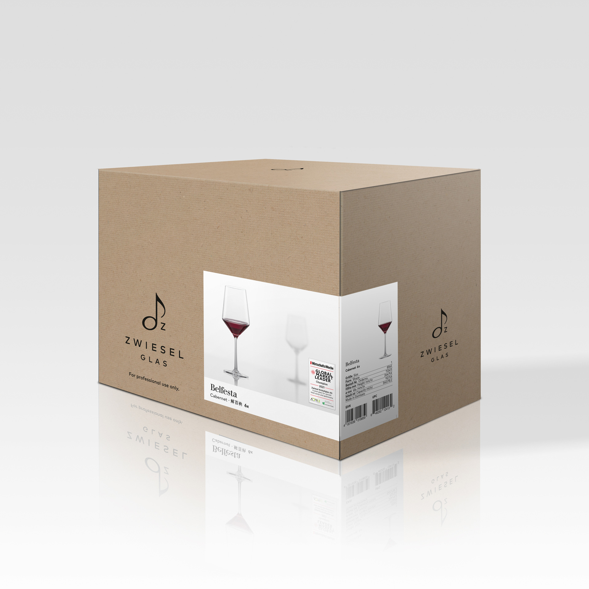 Zwiesel Glas – Sklenice na víno Cabernet 540 ml BELFESTA | SH-8545-1-6
