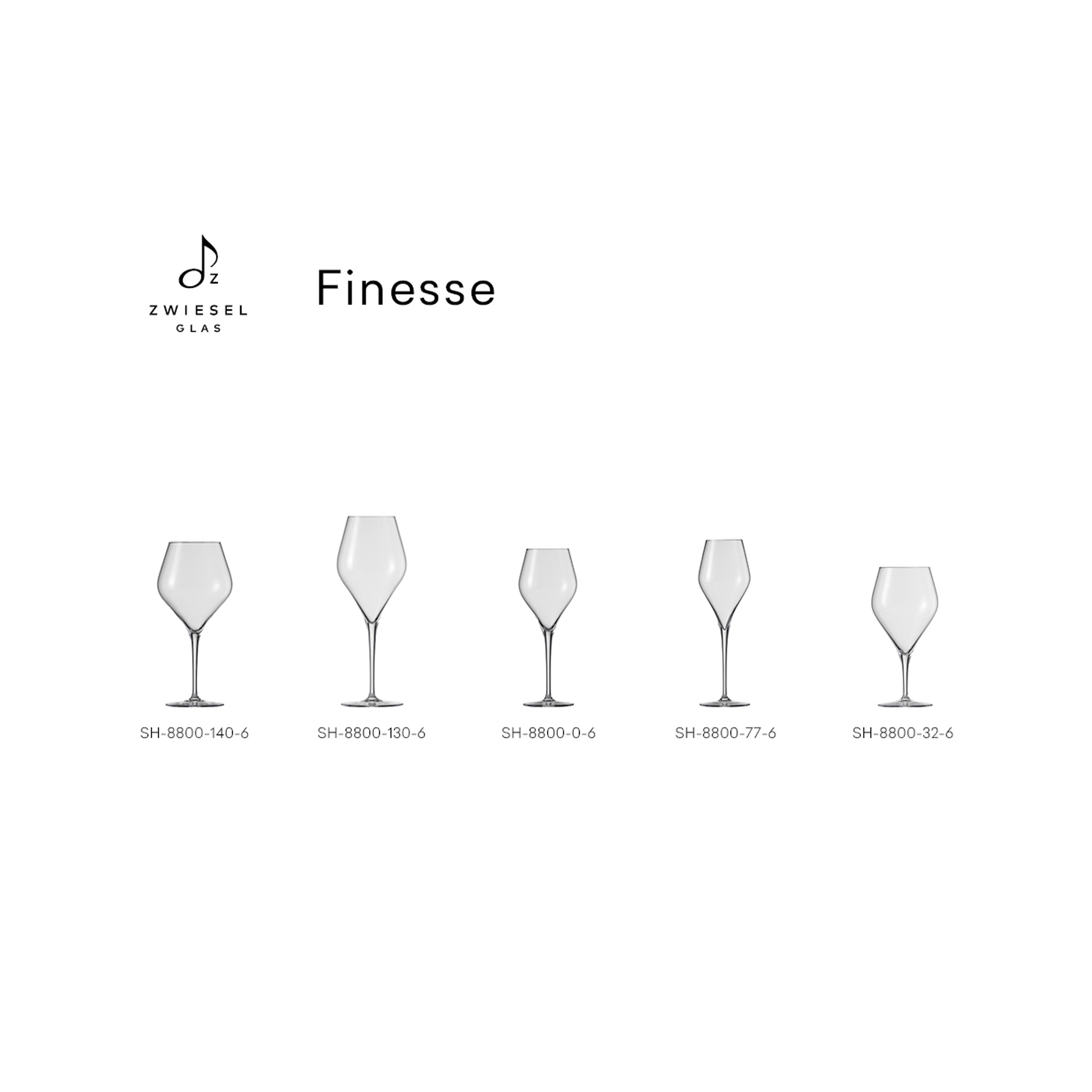 Zwiesel Glas – Sklenice Burgund 660 ml FINESSE | SH-8800-140-6