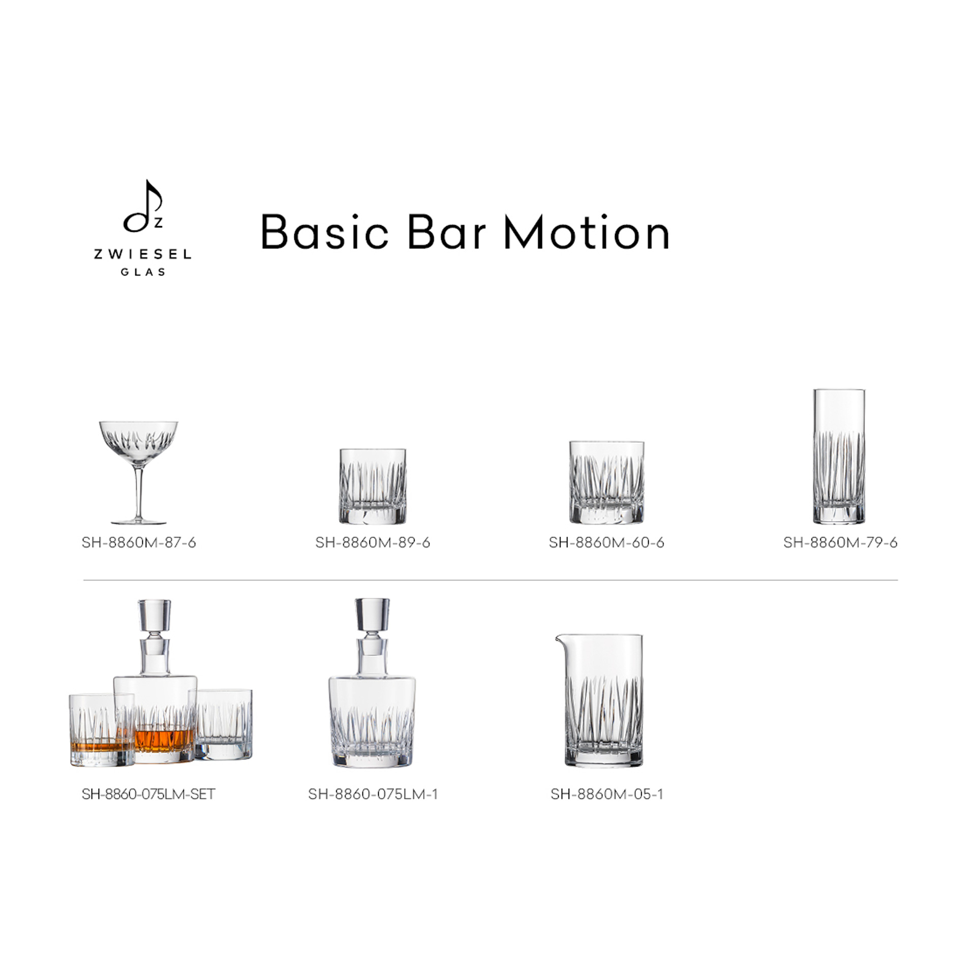 Zwiesel Glas – Karafa na whisky 750 ml BASIC BAR MOTION | SH-8860-075LM-1