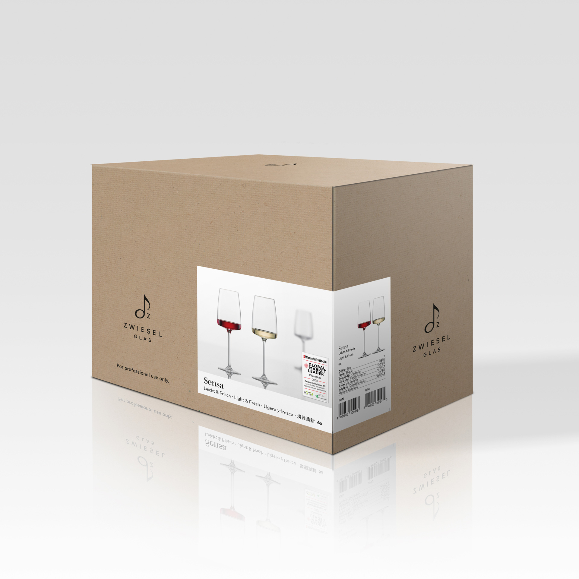 Zwiesel Glas – Sklenice Light & Fresh 363 ml SENSA | SH-8890-2-6