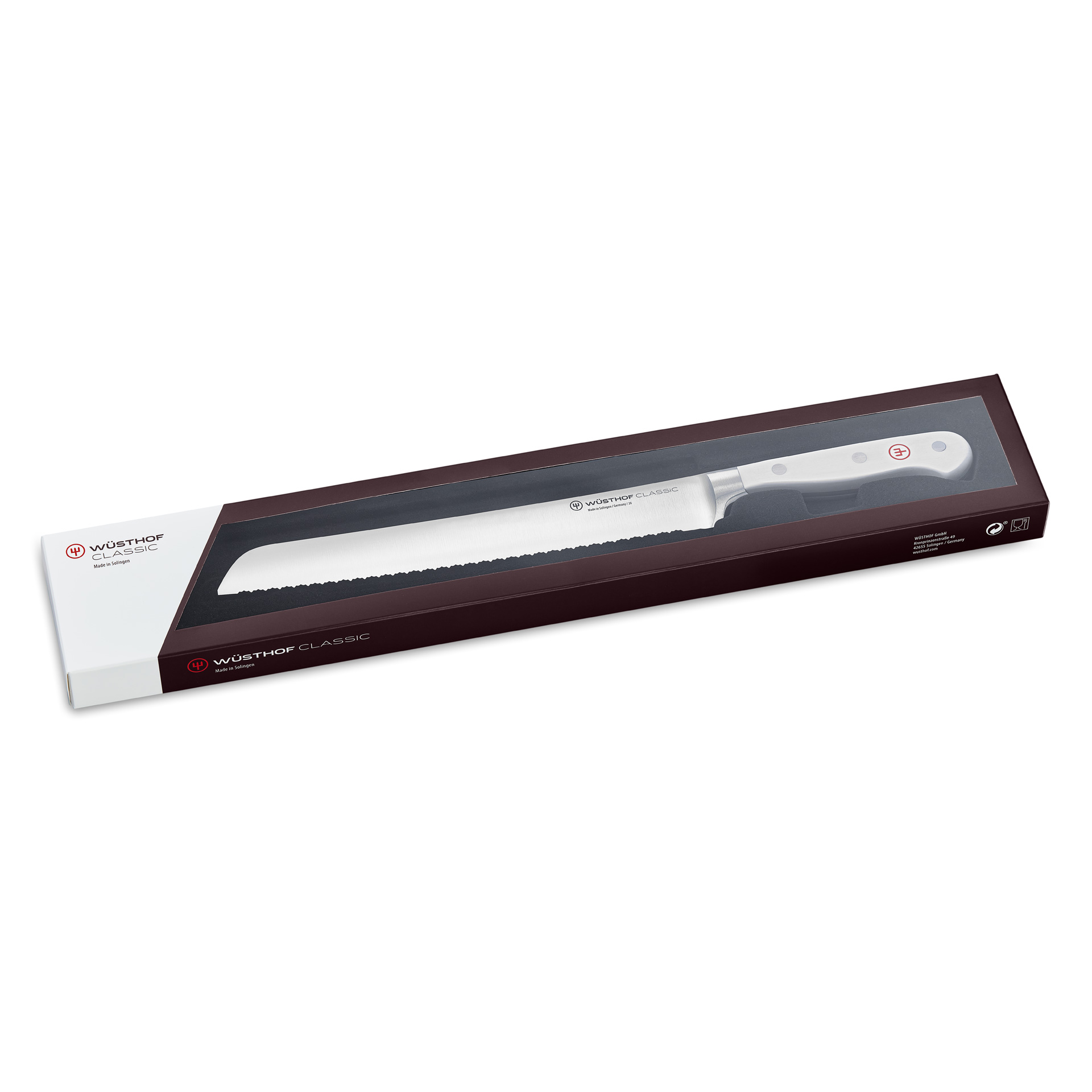 Wüsthof Classic White – nůž na chleba 23/36 cm | W-1040201123