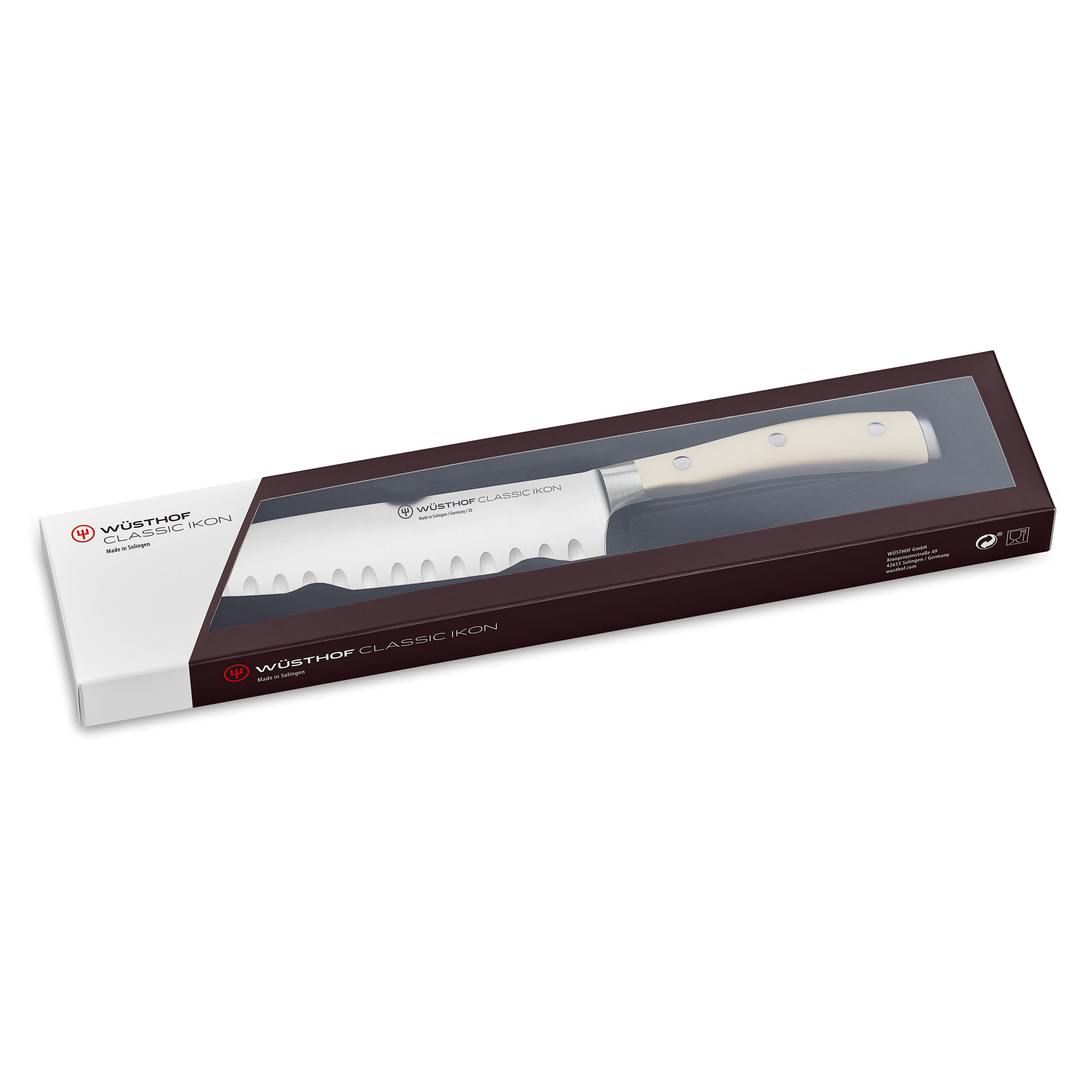 Wüsthof Classic Ikon Creme – nůž santoku 17 cm | W-1040431317