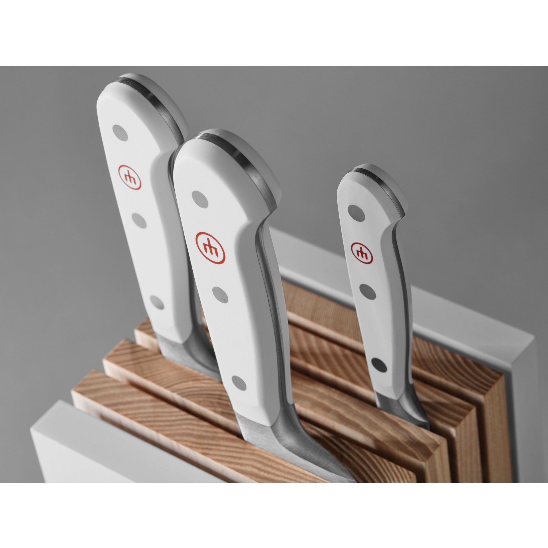 Wüsthof Classic White – blok s 5 noži | W-1090270501