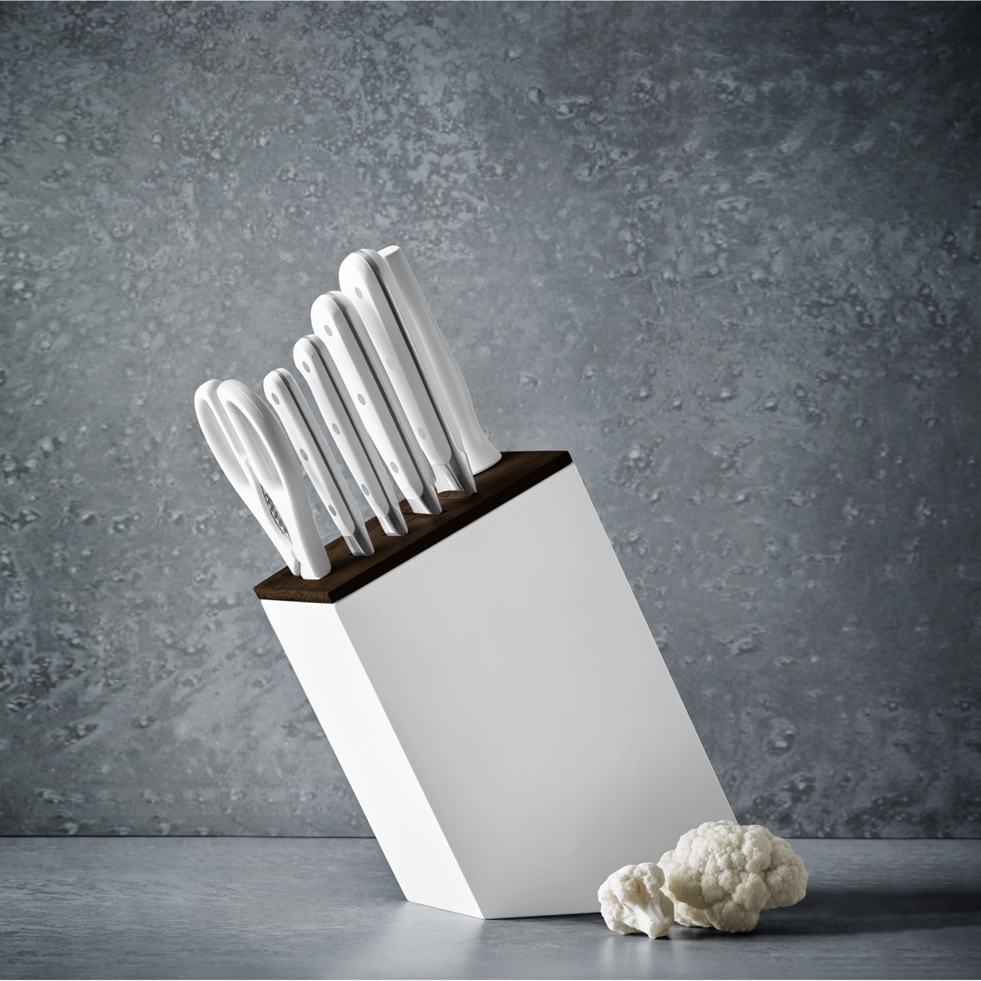 Wüsthof Classic White – blok nožů, 6 dílů | W-1090270601