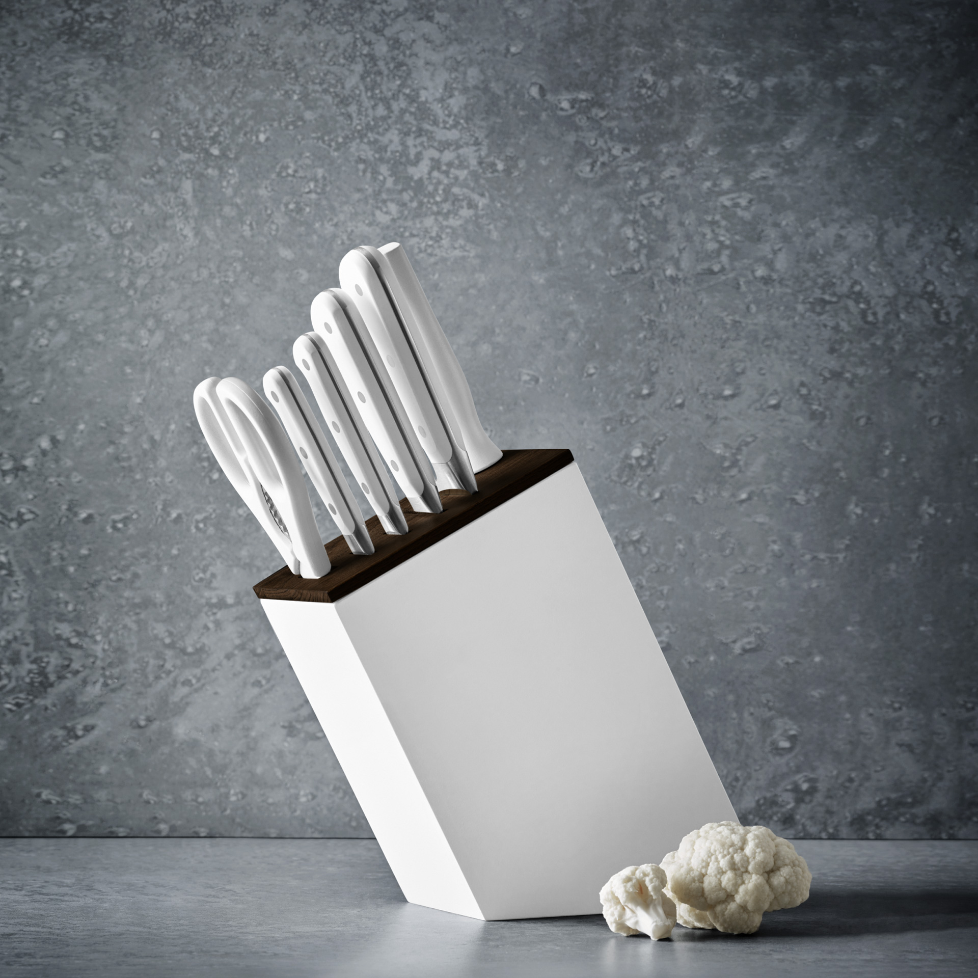 Wüsthof Classic White – blok na 6 nožů | W-2090270601