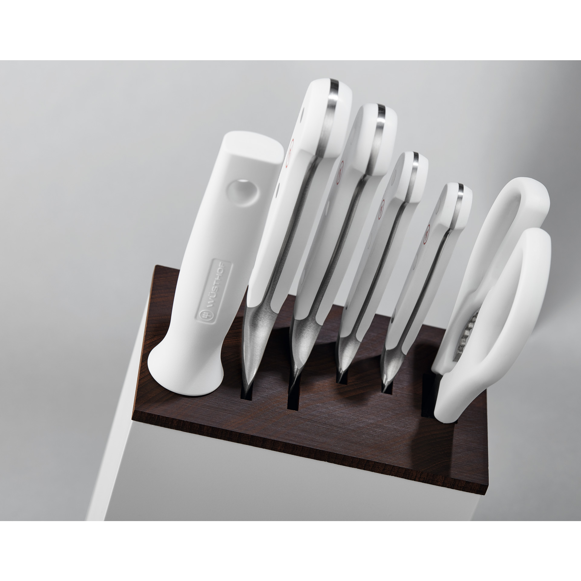 Wüsthof Classic White – blok na 6 nožů | W-2090270601