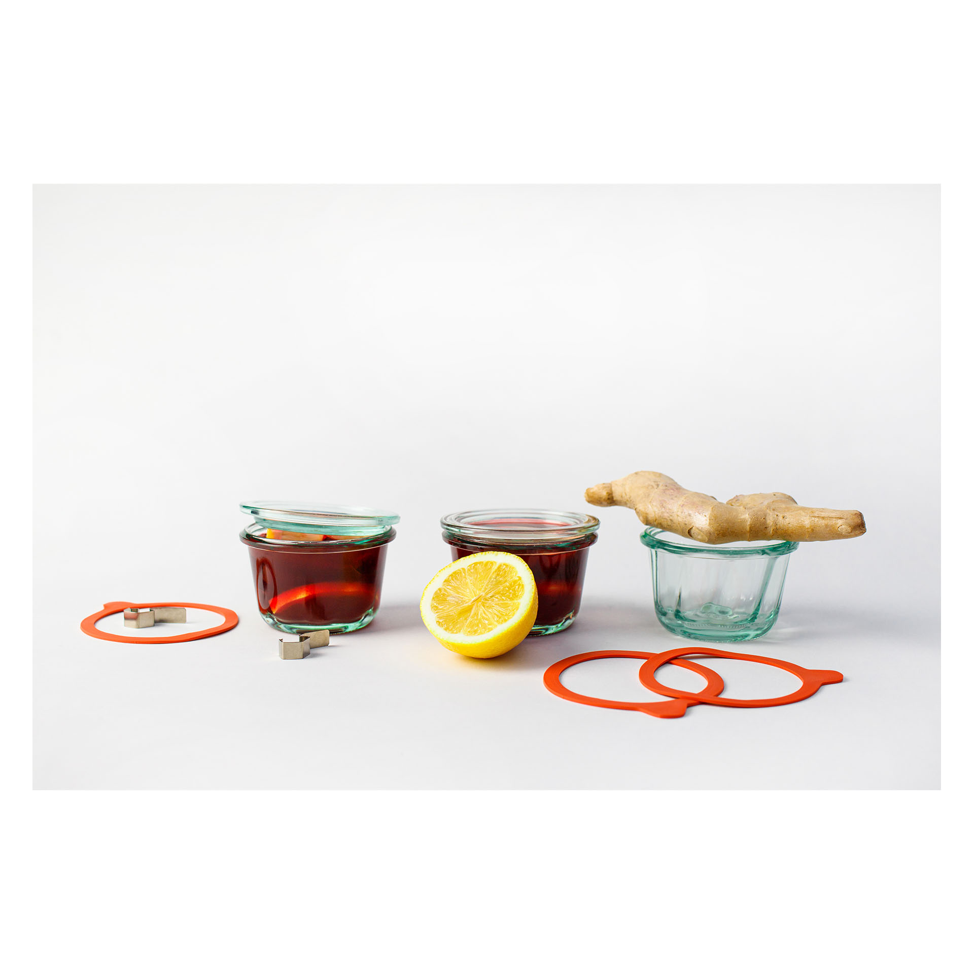 WECK BAKERY sklenice 165 ml – sada 12 ks, bez víčka (WE-561-80)