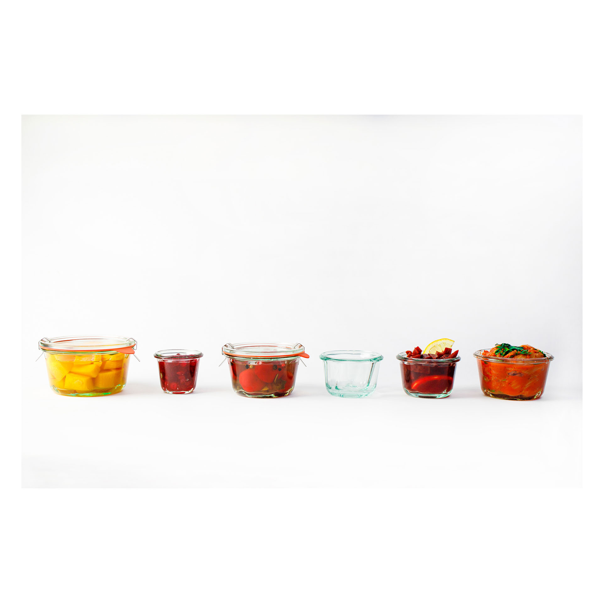WECK BAKERY sklenice 165 ml – sada 12 ks, bez víčka (WE-561-80)
