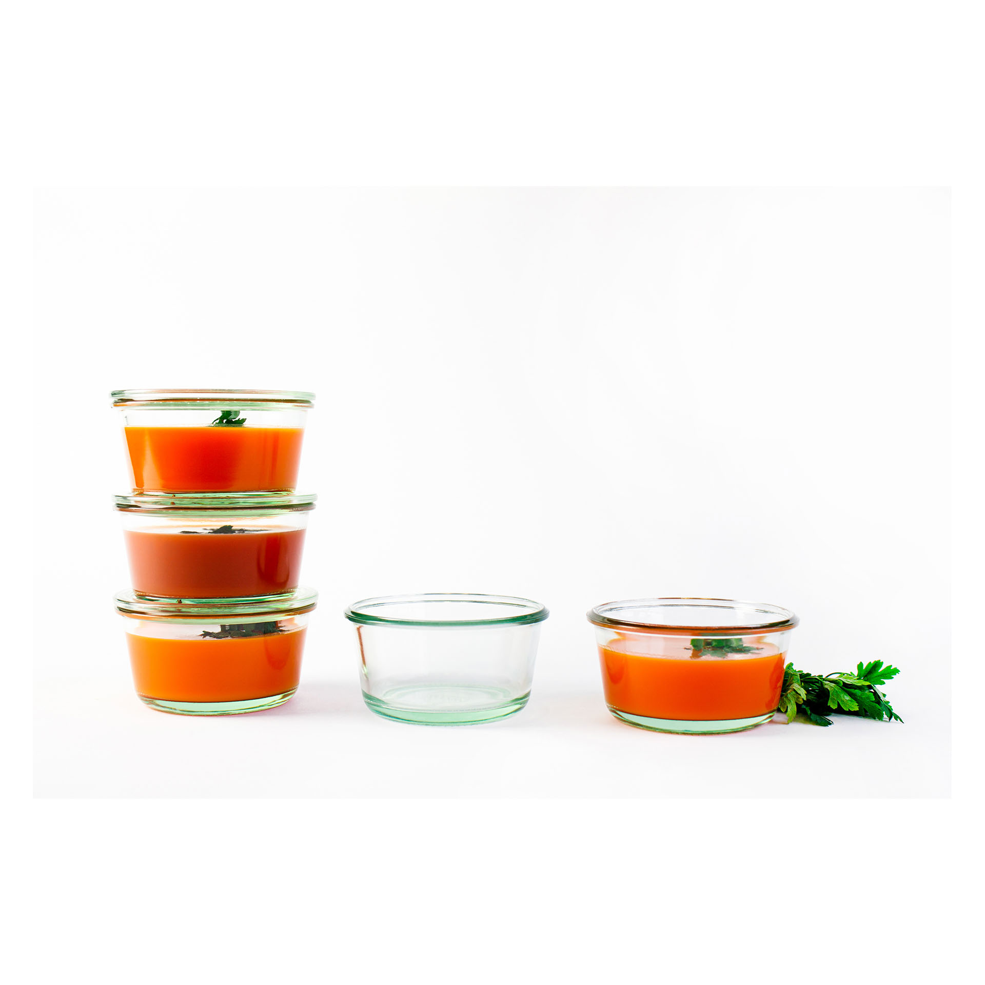 Zavařovací sklenice WECK Mold 450 ml, set 6 ks