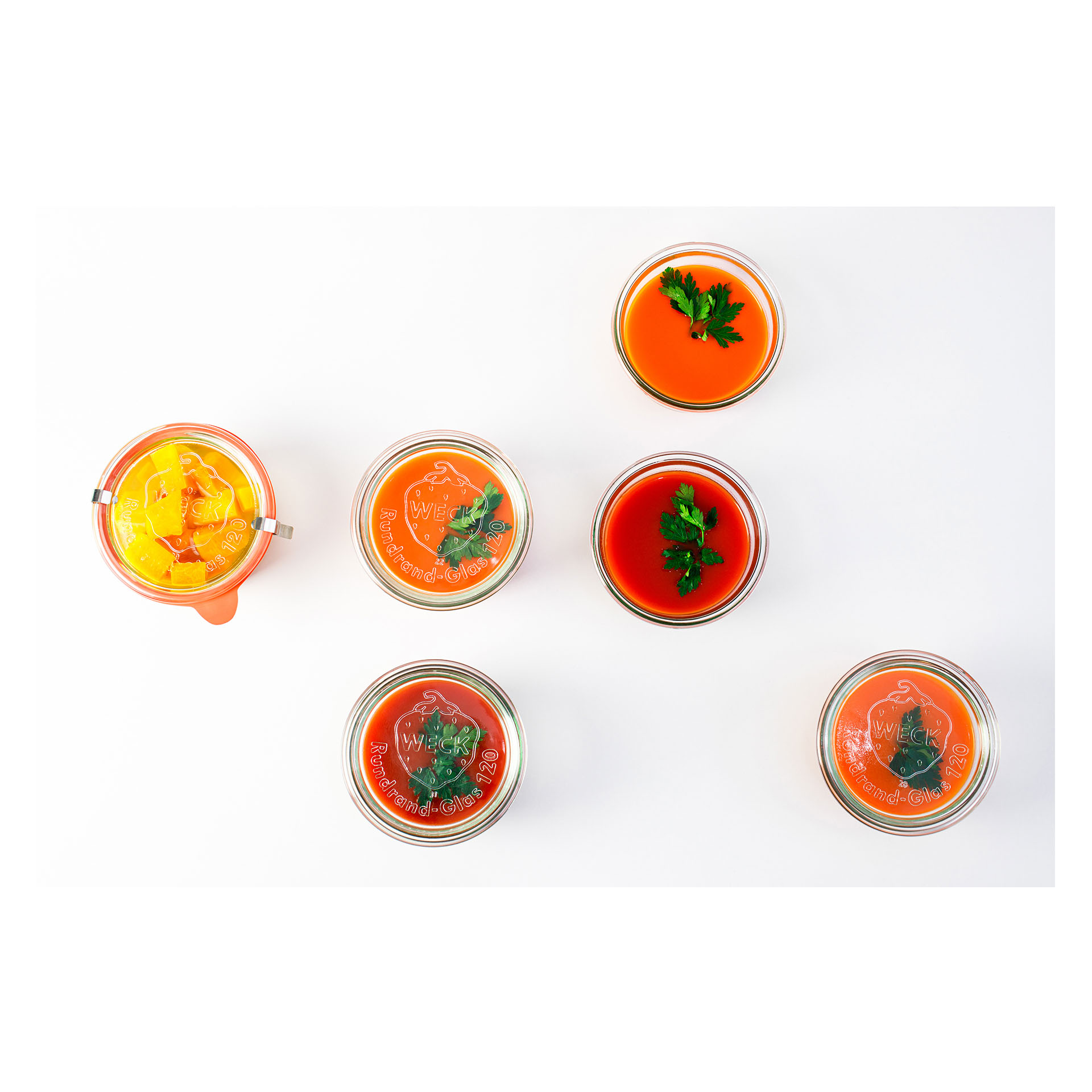 Zavařovací sklenice WECK Mold 450 ml, set 6 ks