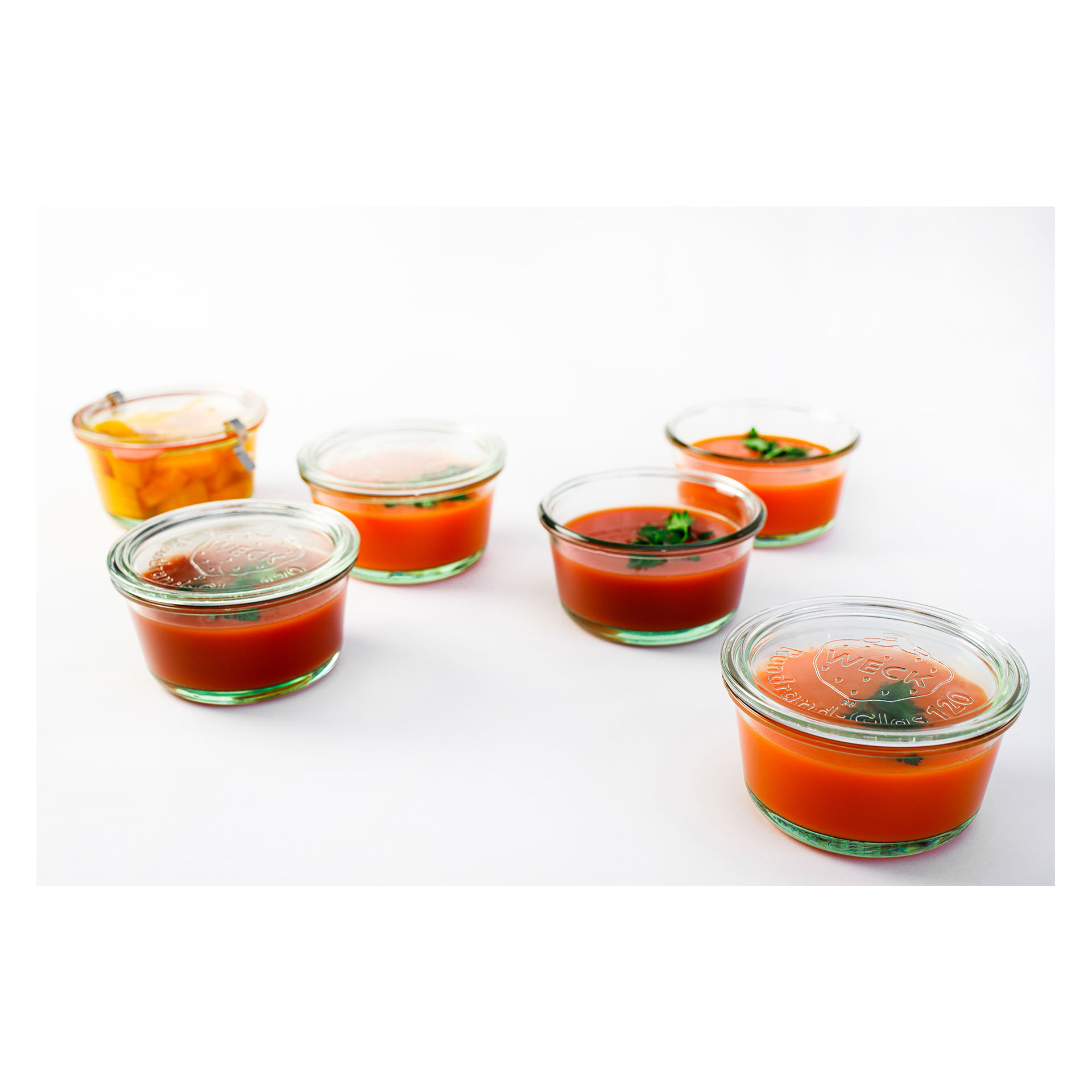 Zavařovací sklenice WECK Mold 450 ml, set 6 ks