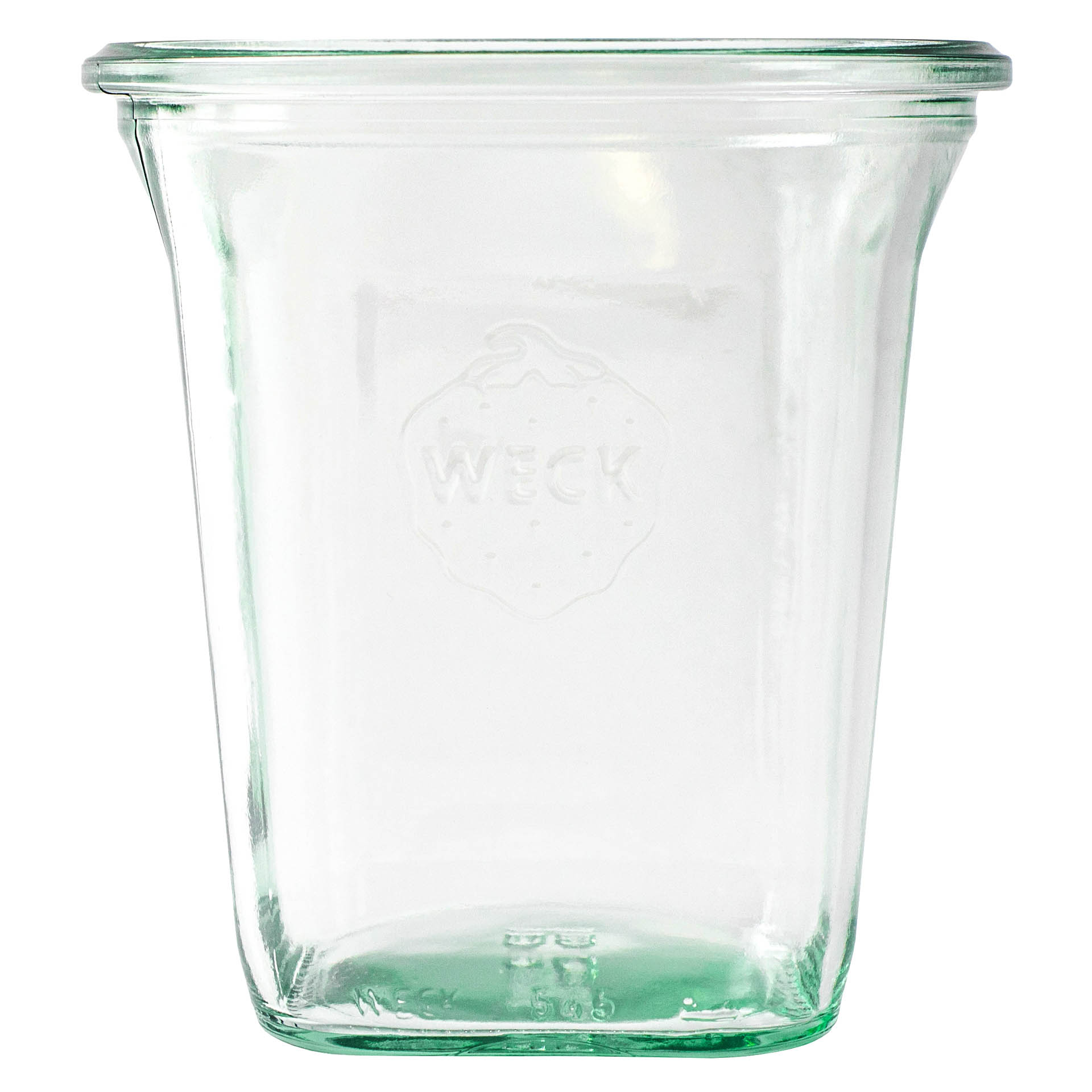 WECK QUADRO sklenice 545 ml – sada 6 ks, Ø 100 mm, výška 110 mm (WE-747-100)