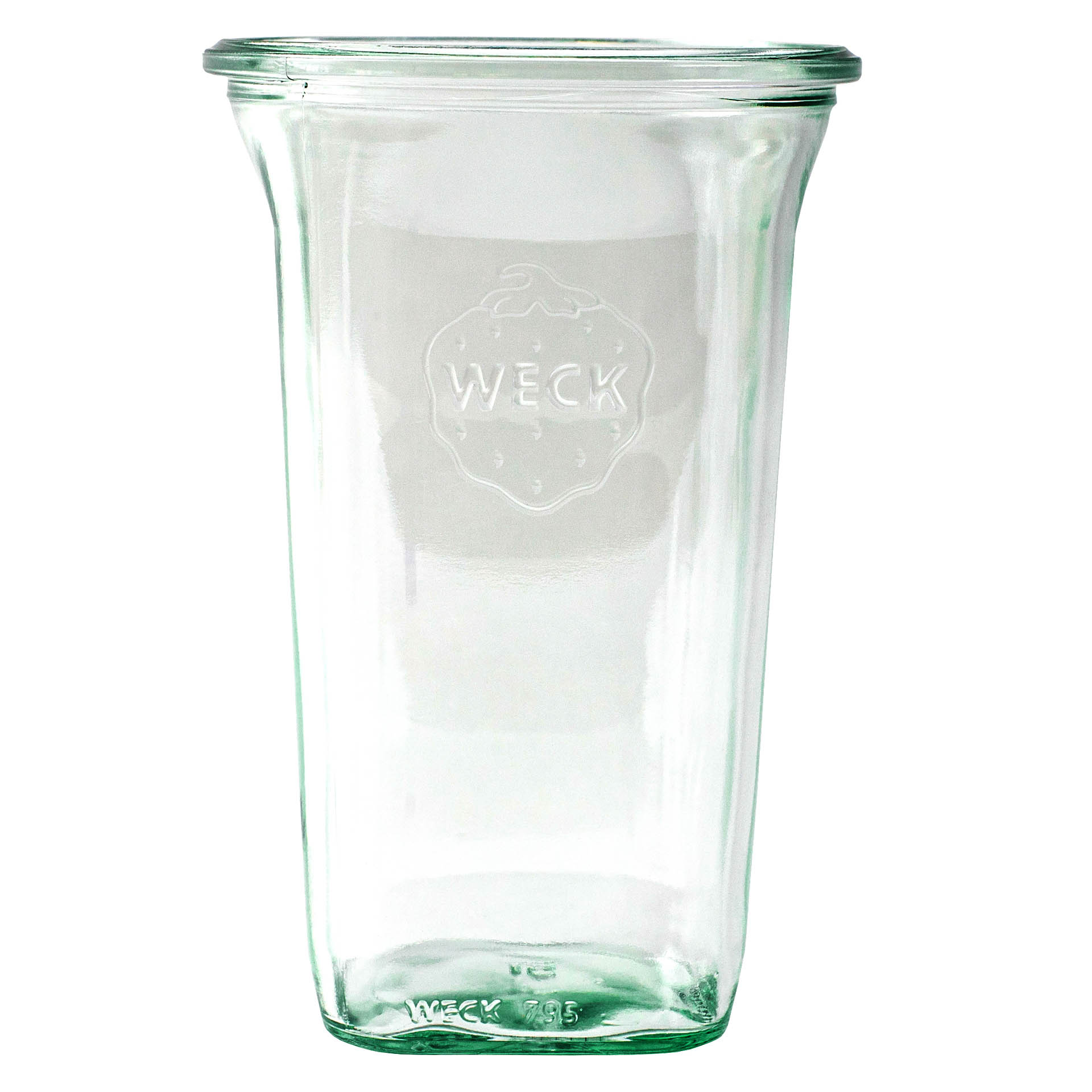 WECK QUADRO sklenice 795 ml – sada 6 ks, bez víčka (WE-769-100)