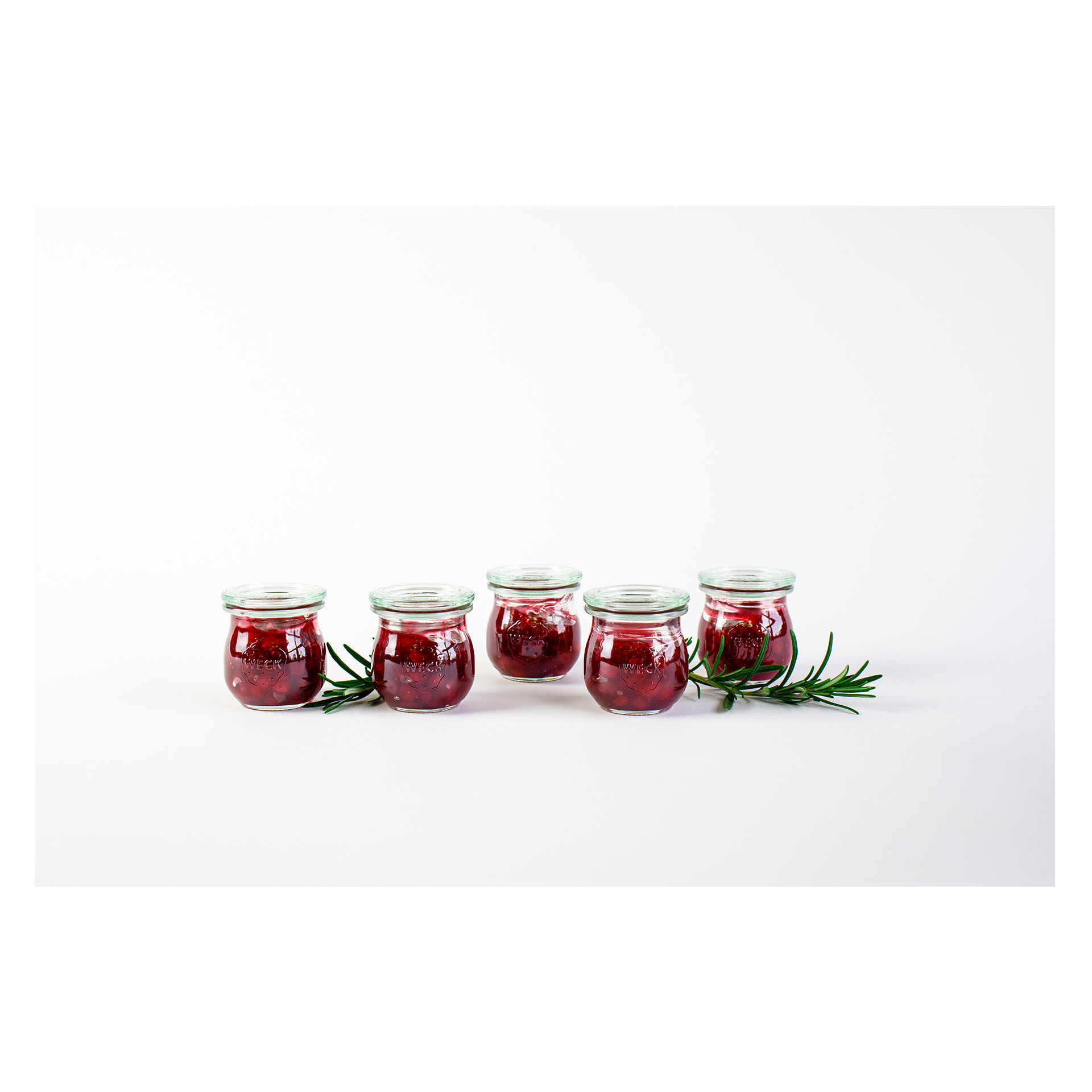 Zavařovací sklenice WECK Tulip 75 ml s víčkem, set 12 ks