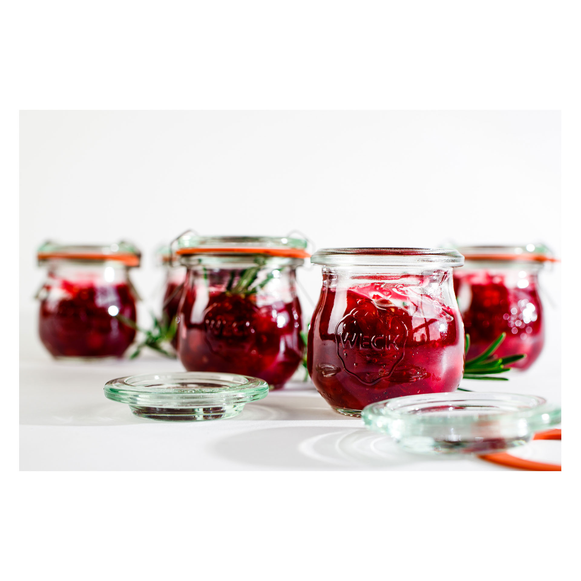 WECK Tulip sklenice 75 ml – 12 ks, bez víčka (WE-788-40)