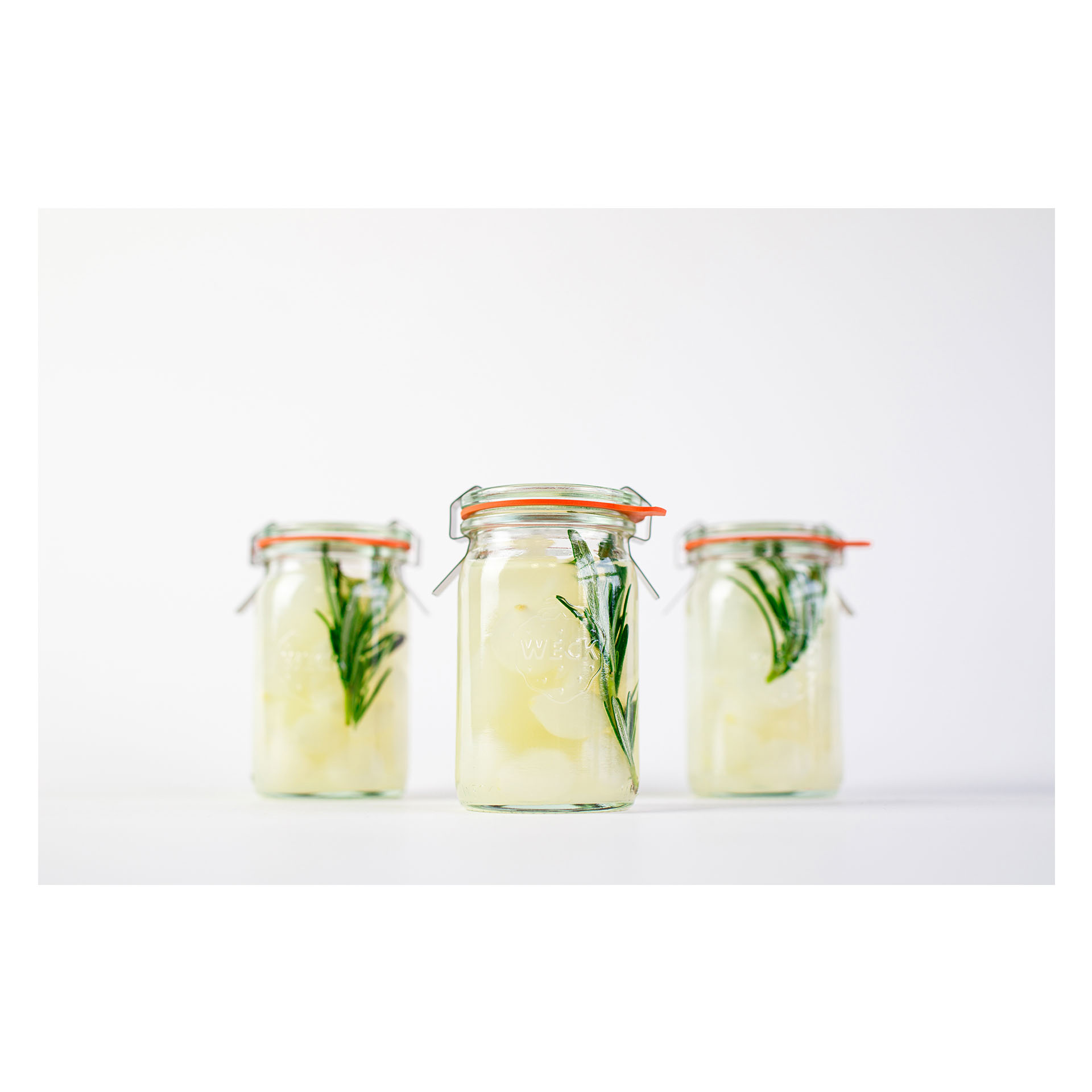 WECK Mini Zylinder sklenice 145 ml – 12 ks, bez víčka (WE-789-40)