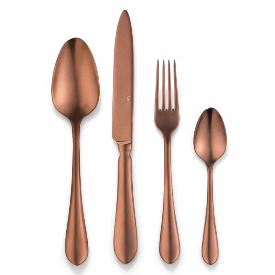 Destello Copper lžíce jídelní 21 cm | Verlo