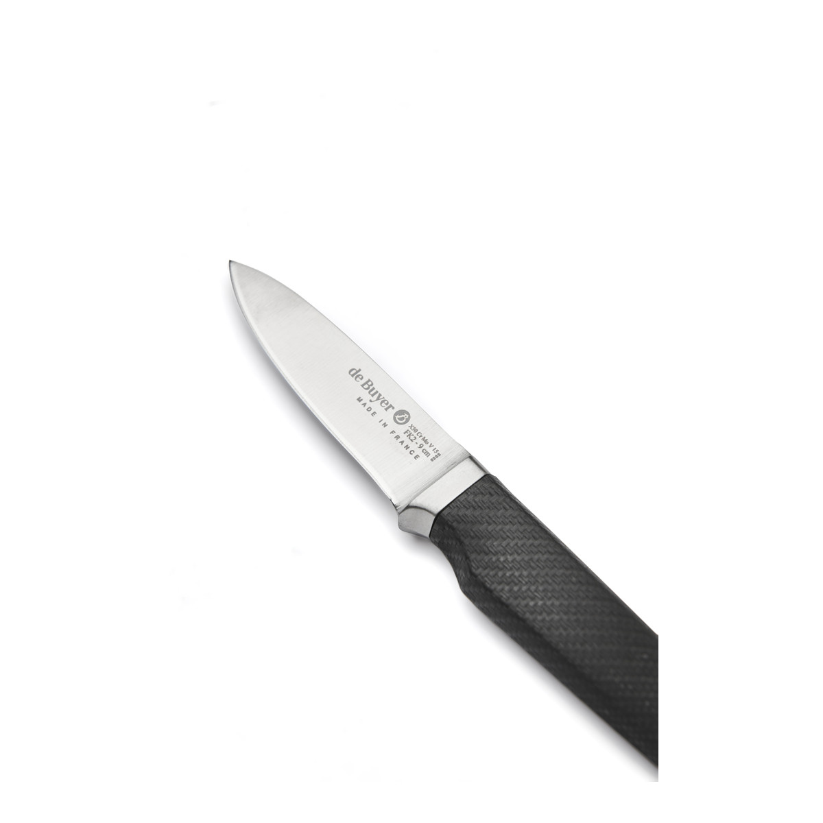 De Buyer krájecí nůž FK2 – čepel 9 cm, karbonová rukojeť