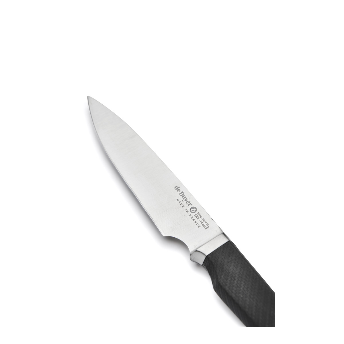 De Buyer univerzální nůž FK2 (servírovací) – čepel 14 cm, karbonová rukojeť