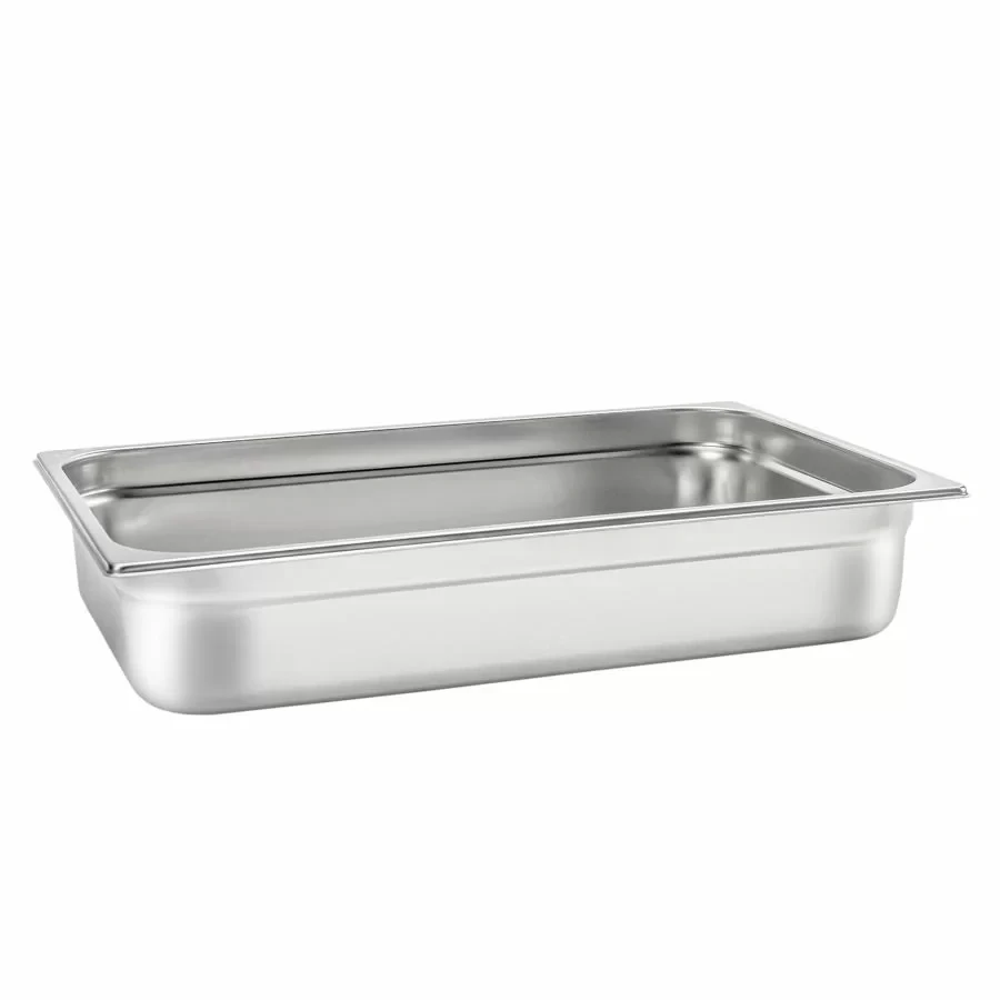 Nerezová gastronádoba GN 1/1 Prix – plná, nerez 18/10, 40 mm