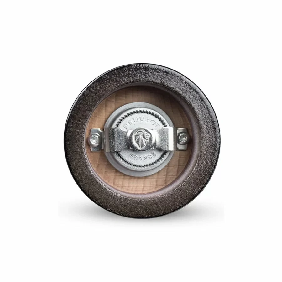 Peugeot Fidji sada mlýnků na sůl a pepř 15 cm – černý mat, bukové dřevo PEFC, nerezové hlavice, doživotní záruka na mechanismy