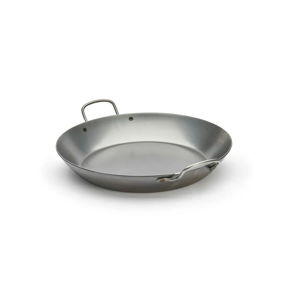 De Buyer paella pánev CARBONE PLUS Ø 50 cm – ocelová, 2 ucha (indukce)