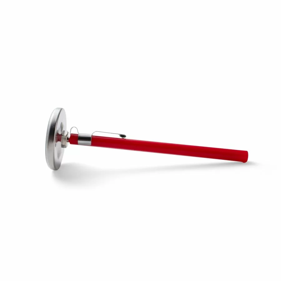 Vpichový teploměr s pouzdrem 14 cm – −10 až +100 °C (T-7840)