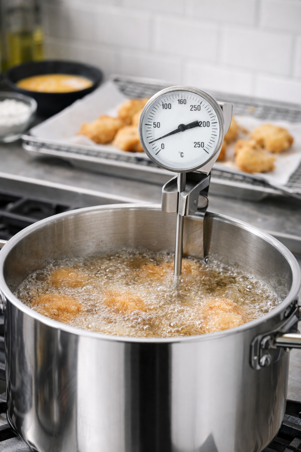 Teploměr do hlubokého tuku T-7845 – 0 až +250 °C, délka 14 cm