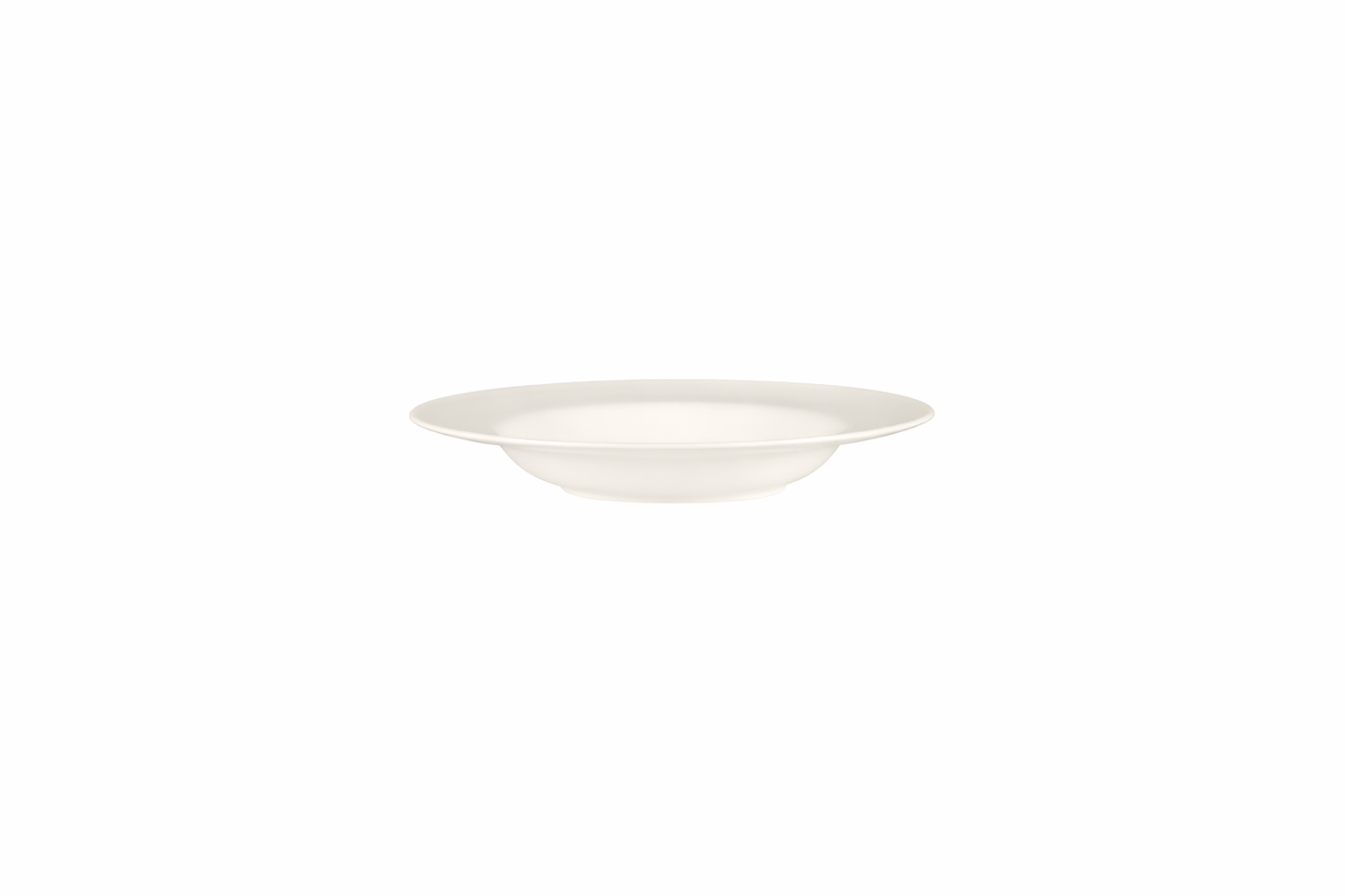 RAK Porcelain Bravura hluboký talíř s okrajem 23 cm – kostní porcelán, bílý