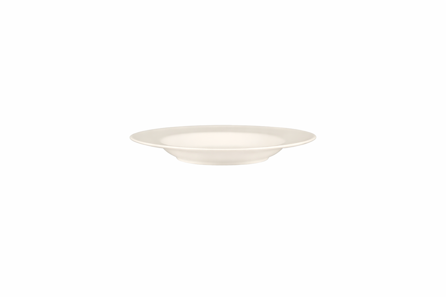 RAK Porcelain Bravura hluboký talíř s okrajem 28 cm / 38,3 cl – kostní porcelán, bílý