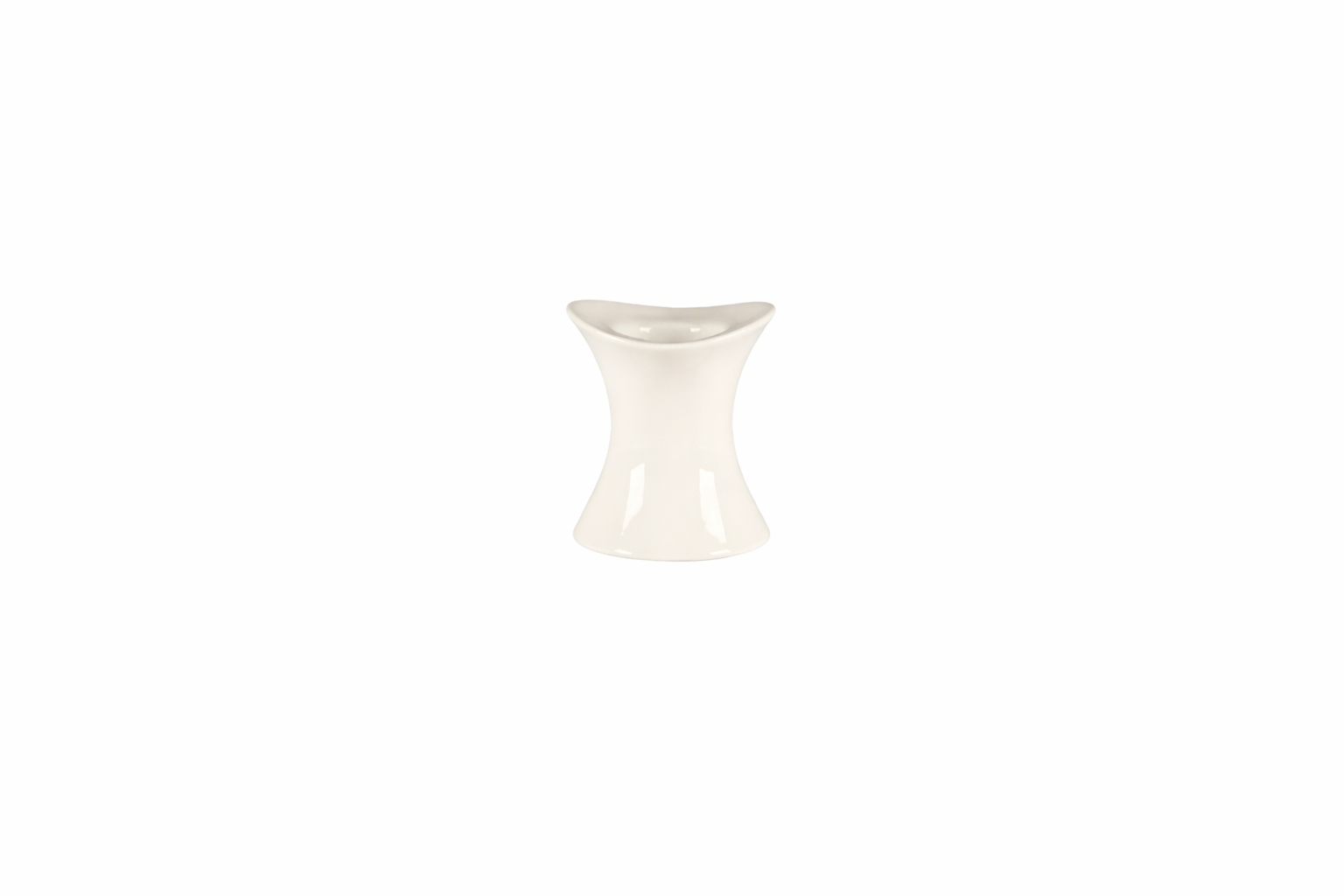 RAK Porcelain Bravura kalíšek na vejce 8 cm – kostní porcelán, bílý