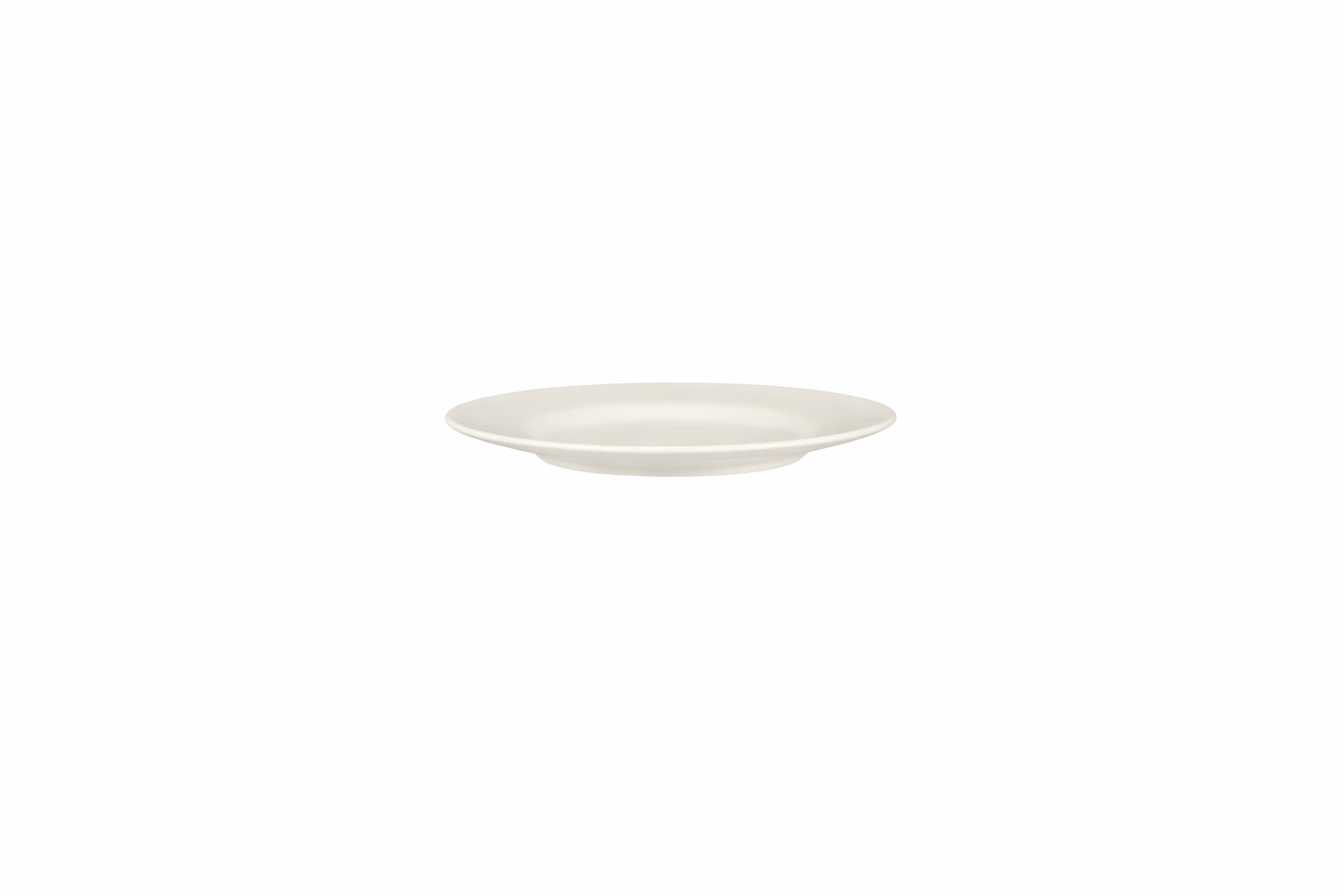 RAK Porcelain Bravura talíř mělký s okrajem 17 cm – kostní porcelán, dezertní a předkrmový talíř