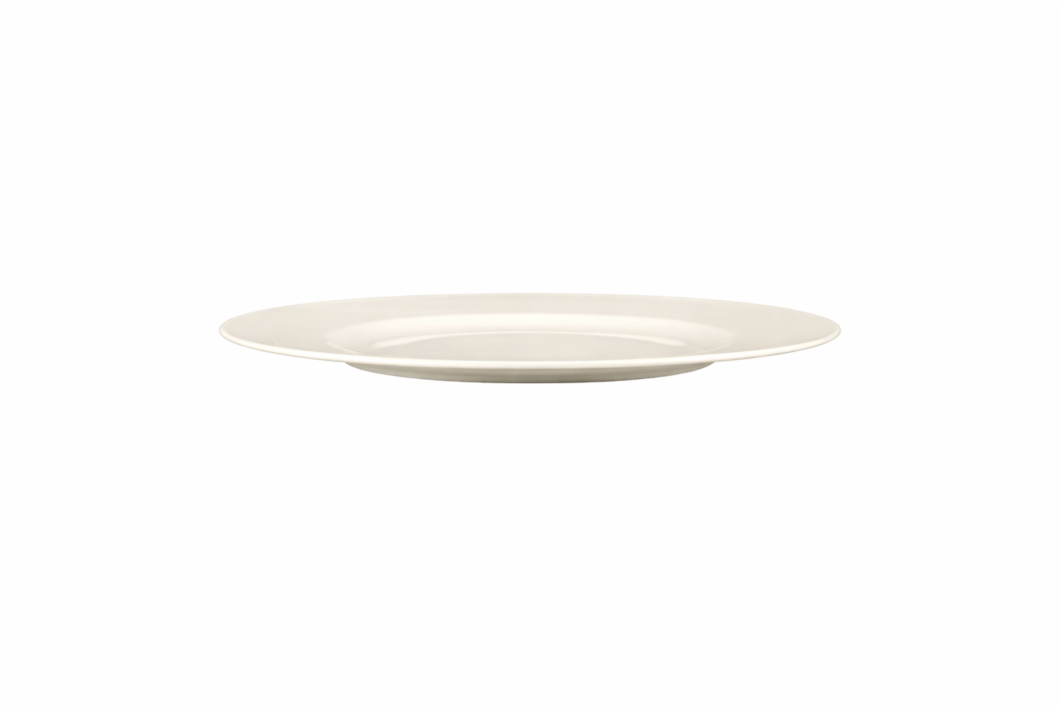 RAK Porcelain Bravura talíř mělký s okrajem 32 cm – kostní porcelán, bílý