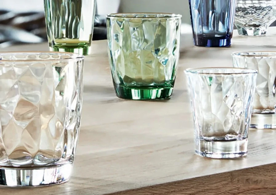 DIAMOND – mini sklenička 8,5 cl, čirá