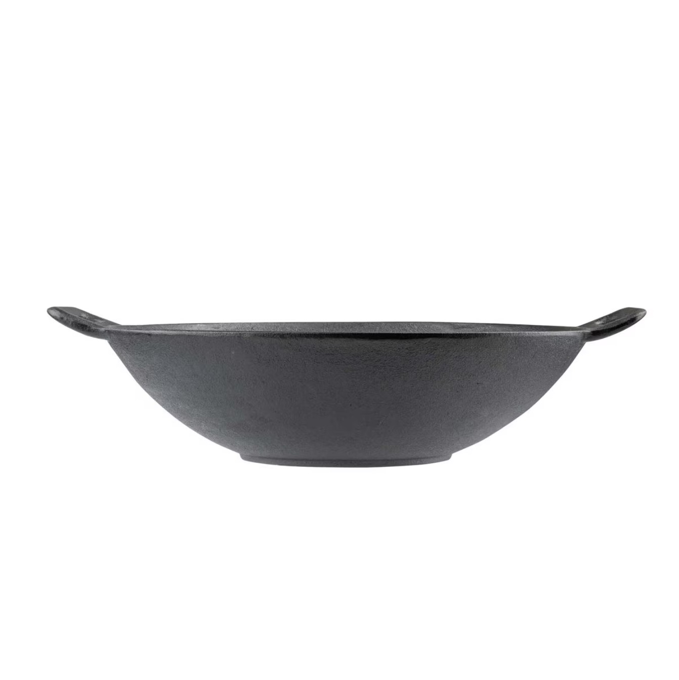 Tablecraft 30116 – litinový wok s úchyty, pr. 35,5 cm