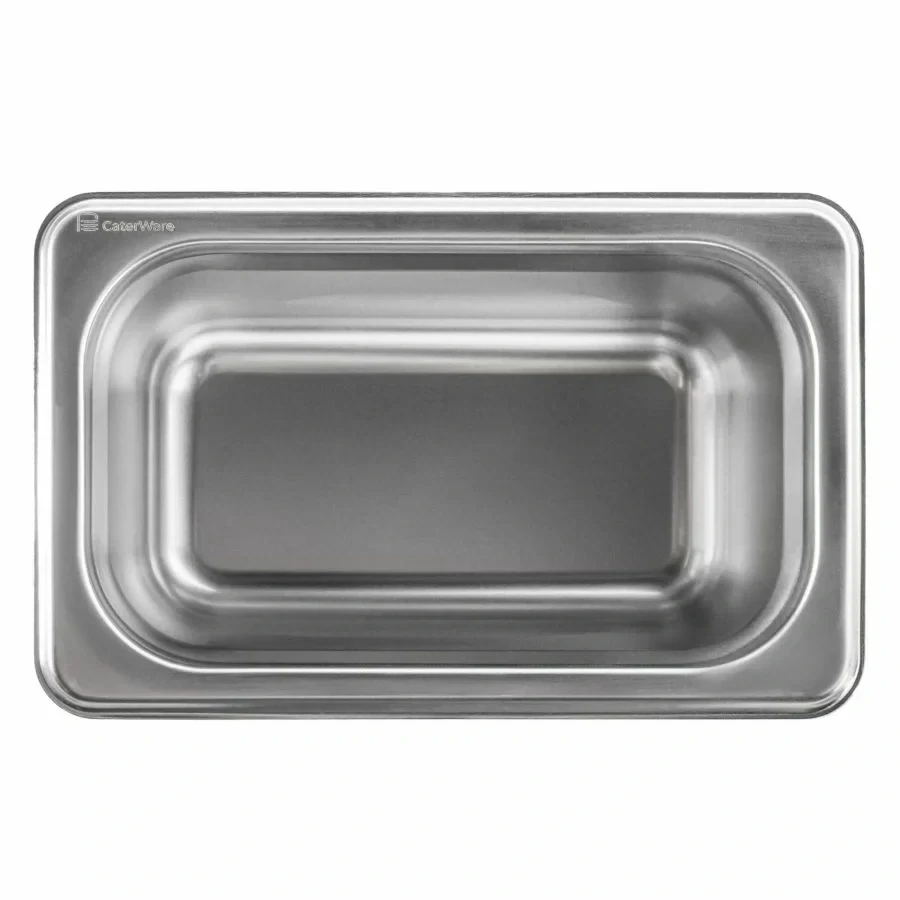 Nerezová gastronádoba GN 1/9 Caterware – nerez 18/10, stohovatelná