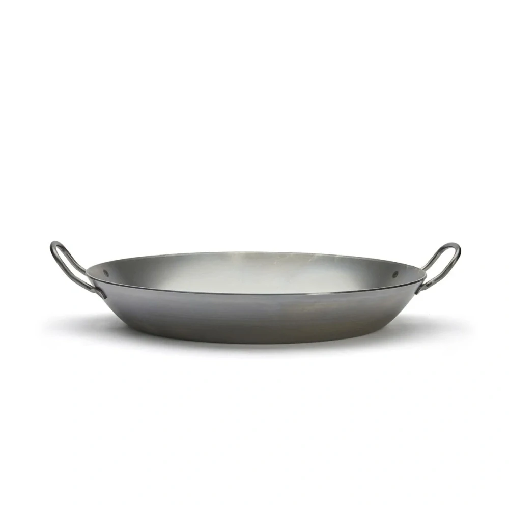 De Buyer paella pánev CARBONE PLUS Ø 50 cm – ocelová, 2 ucha (indukce)