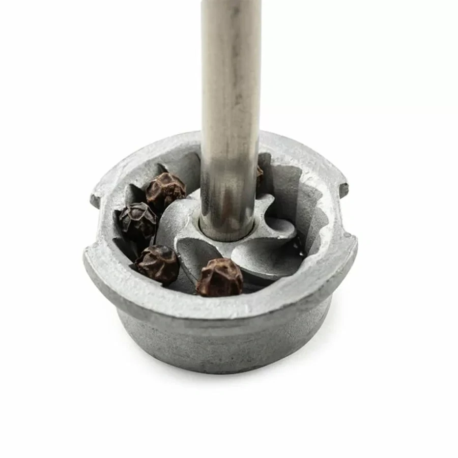 Peugeot Bistro ruční mlýnek na pepř 10 cm – bukové dřevo, matně bílý (SKU 24215).
