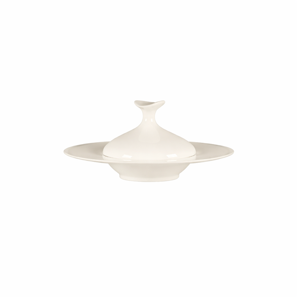 RAK Porcelain Bravura gourmet hluboký talíř 25 cm – kostní porcelán, bílý