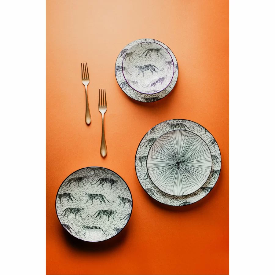 Destello Copper dezertní vidlička barva měděná 18,5 cm