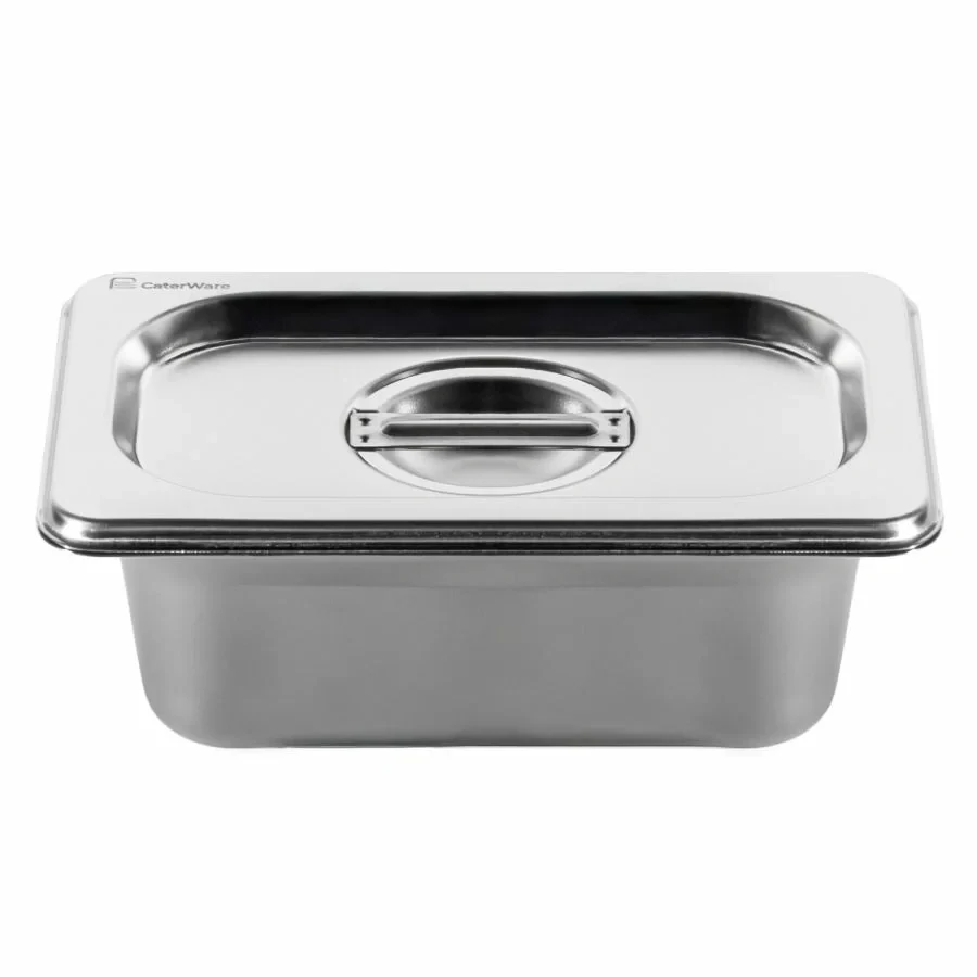 Nerezová gastronádoba GN 1/9 Caterware – nerez 18/10, stohovatelná