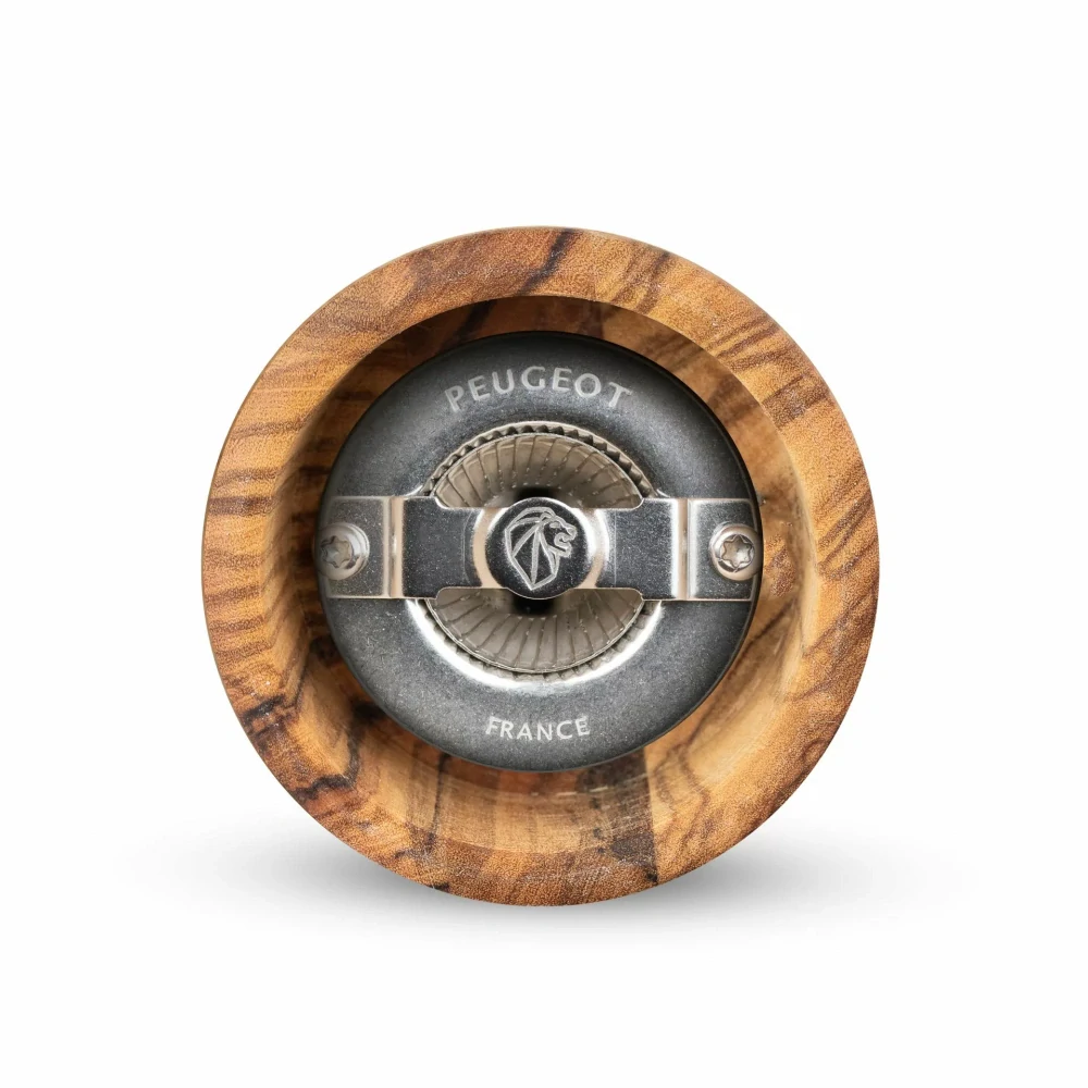 Peugeot Fidji ruční mlýnek na sůl 15 cm – olivové dřevo a nerez (SKU 33811)
