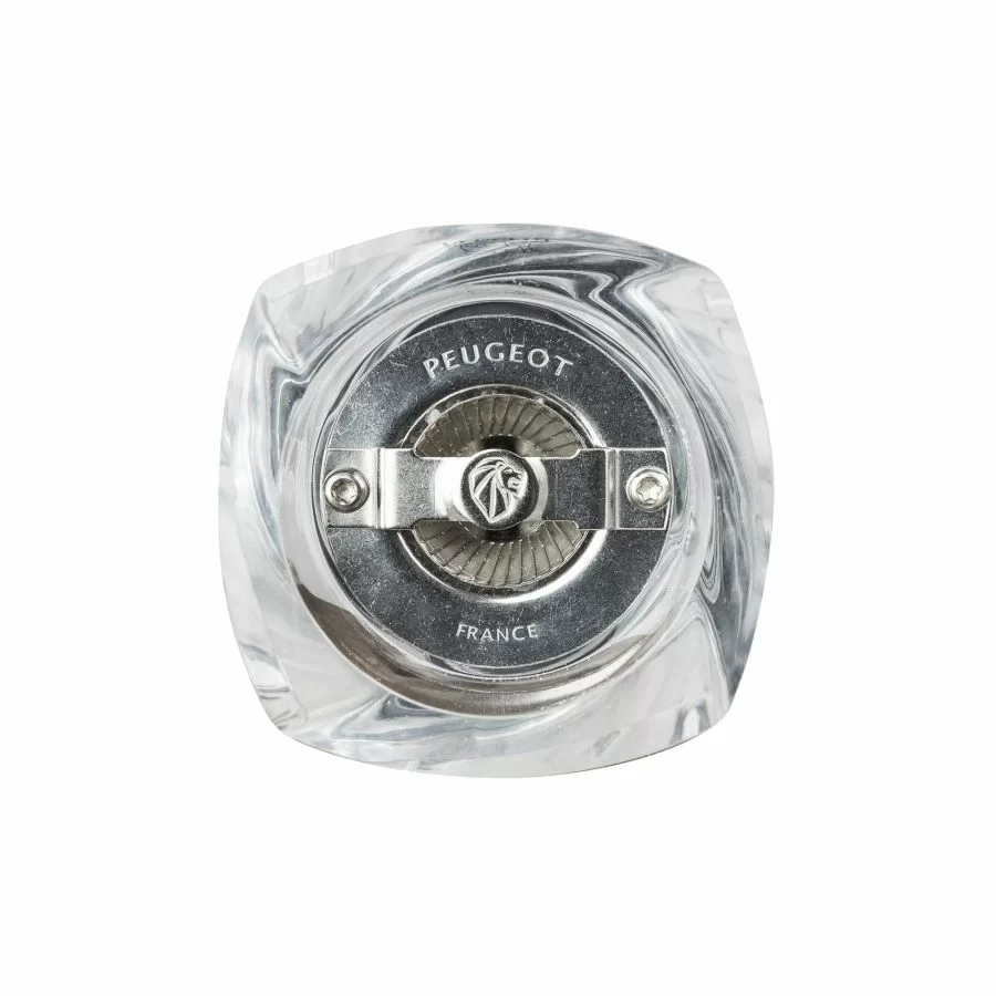 Peugeot Oléron ruční mlýnek na sůl 14 cm – bukové dřevo, akryl, spirálový mechanismus, doživotní záruka