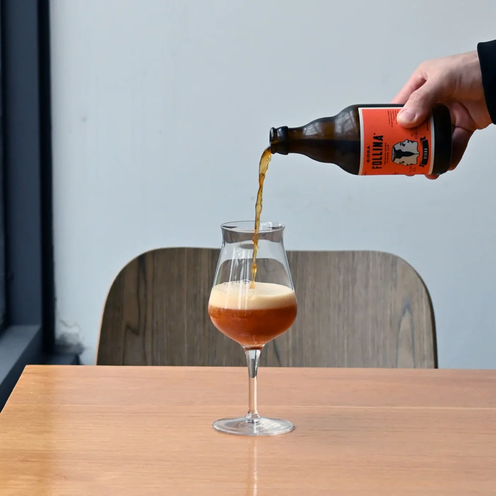 BIRRATEQUE – degustační sklenice na pivo Beer Tester 42 cl (na stopce)
